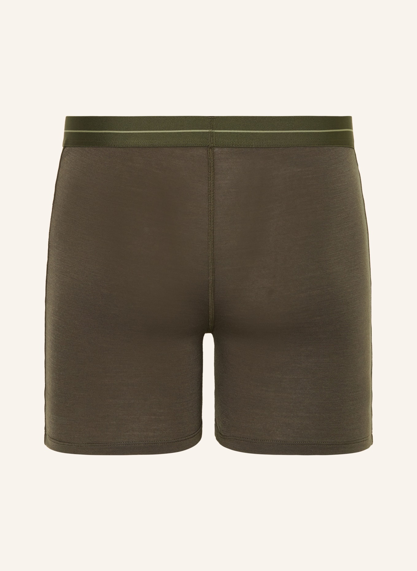 icebreaker Funktionswäsche-Boxershorts ANATOMICA aus Merinowolle: KHAKI