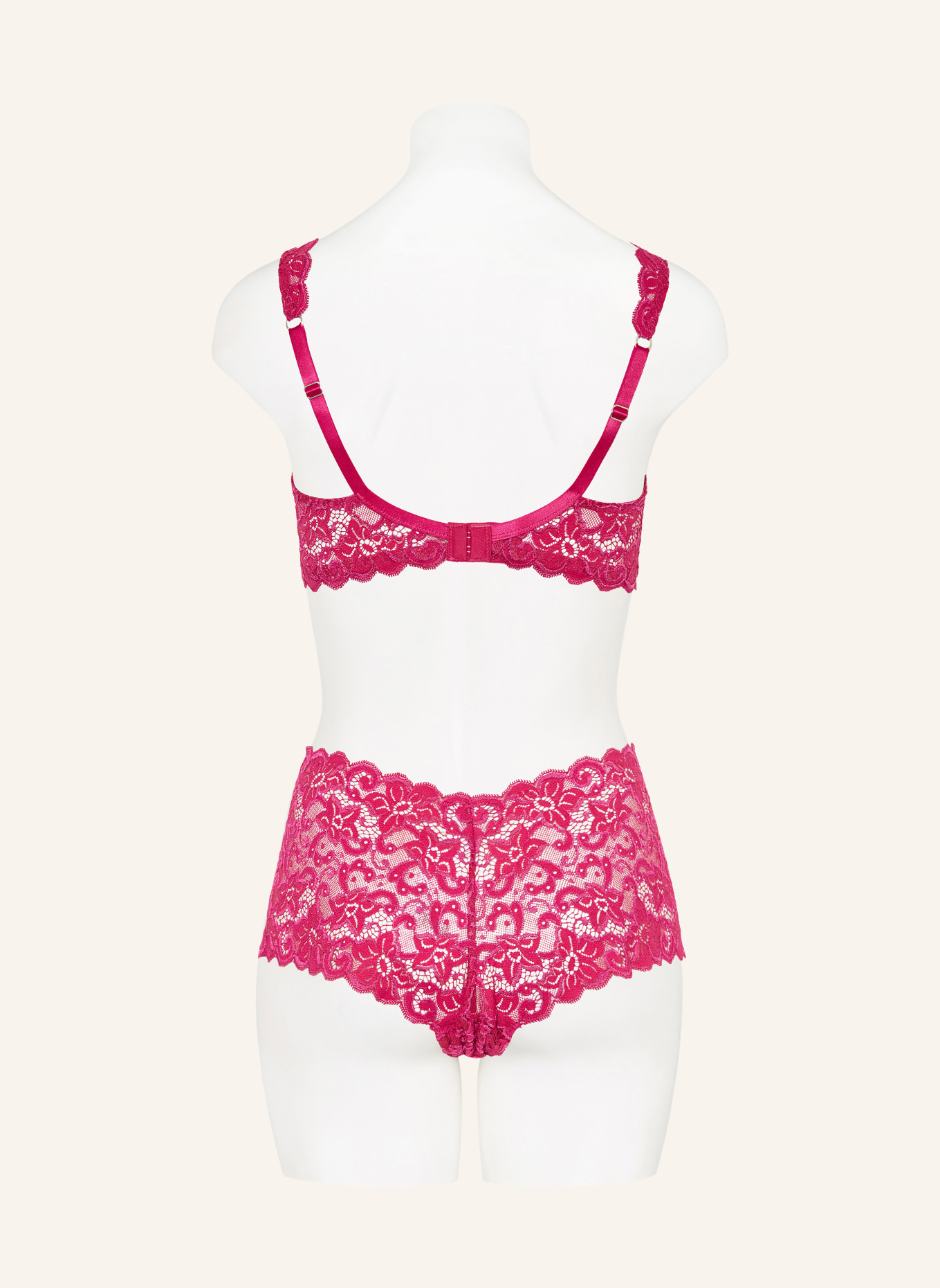 HANRO Trojúhelníková podprsenka MOMENTS: RŮŽOVÁ