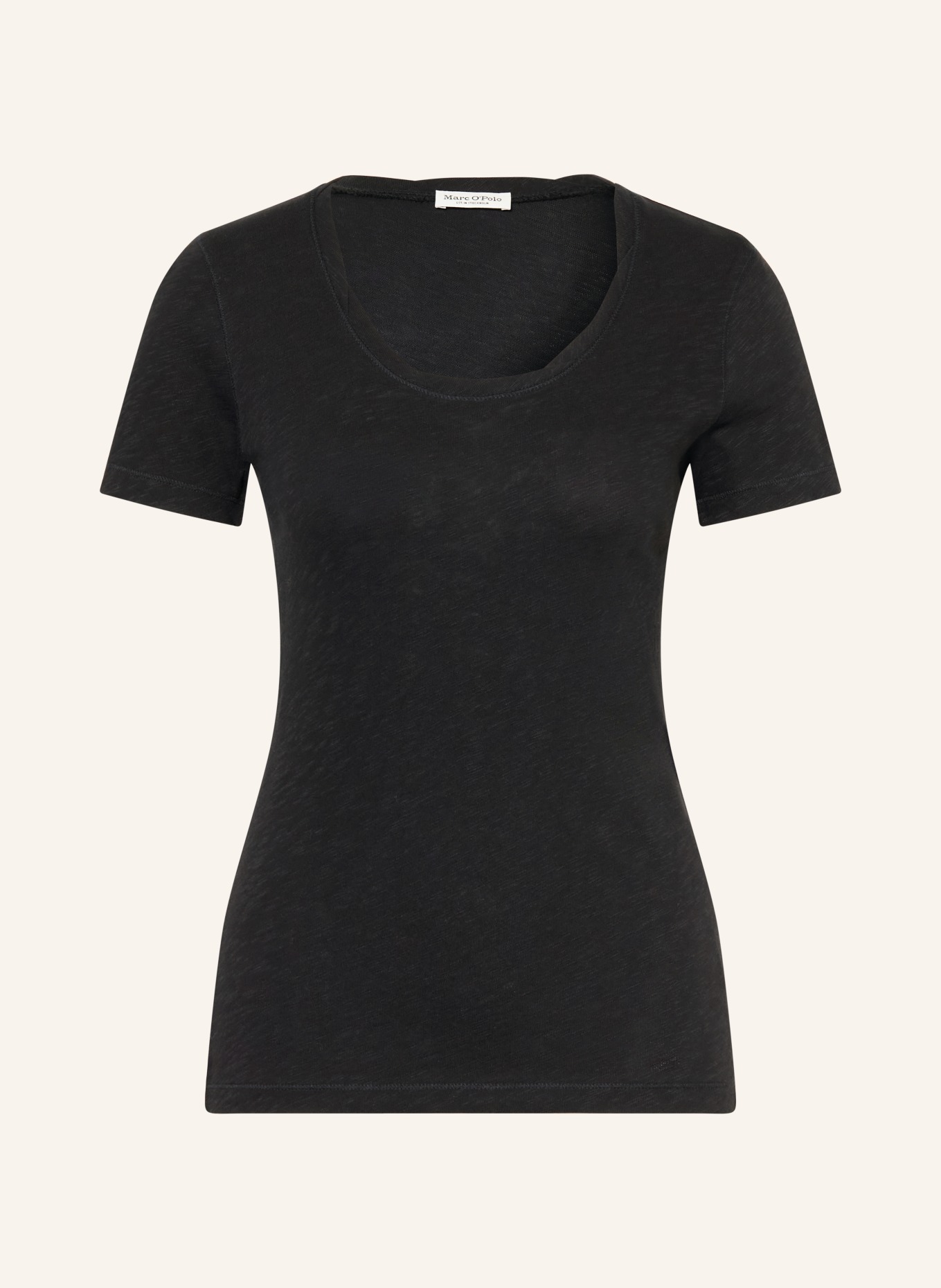 Marc O'Polo tričko: ČERNÁ