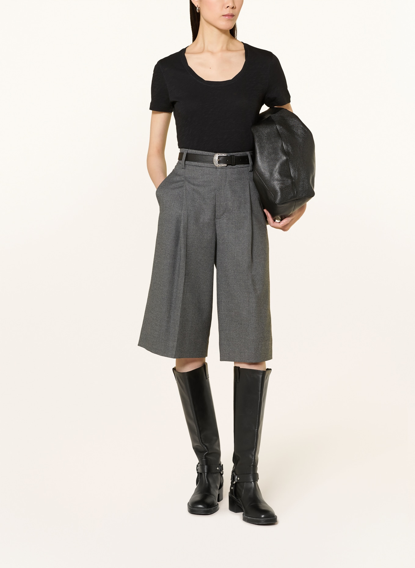 Marc O'Polo tričko: ČERNÁ