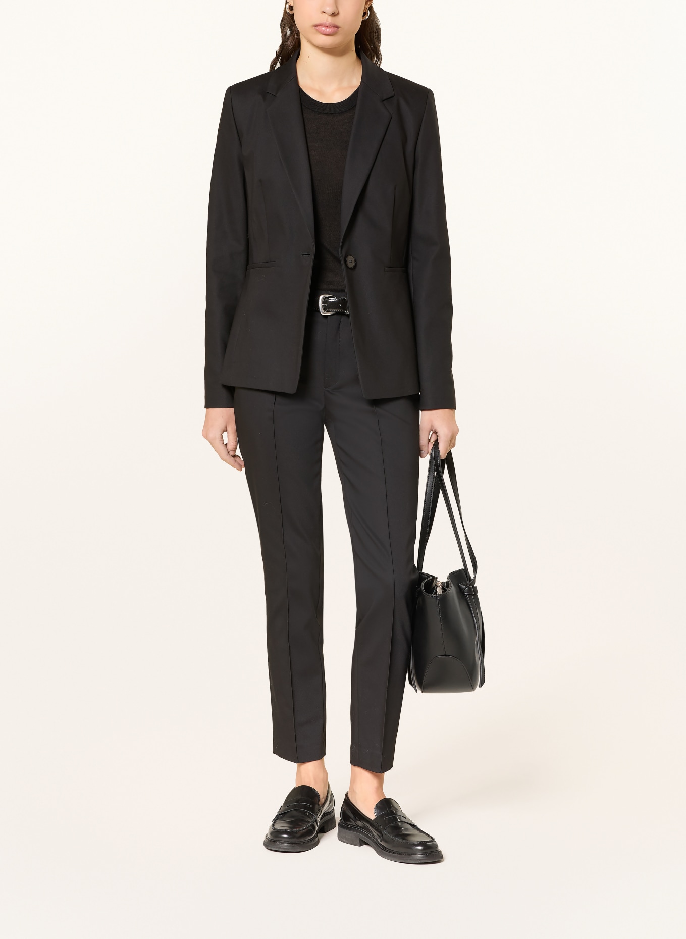 DRYKORN Kalhoty ACT: ČERNÁ