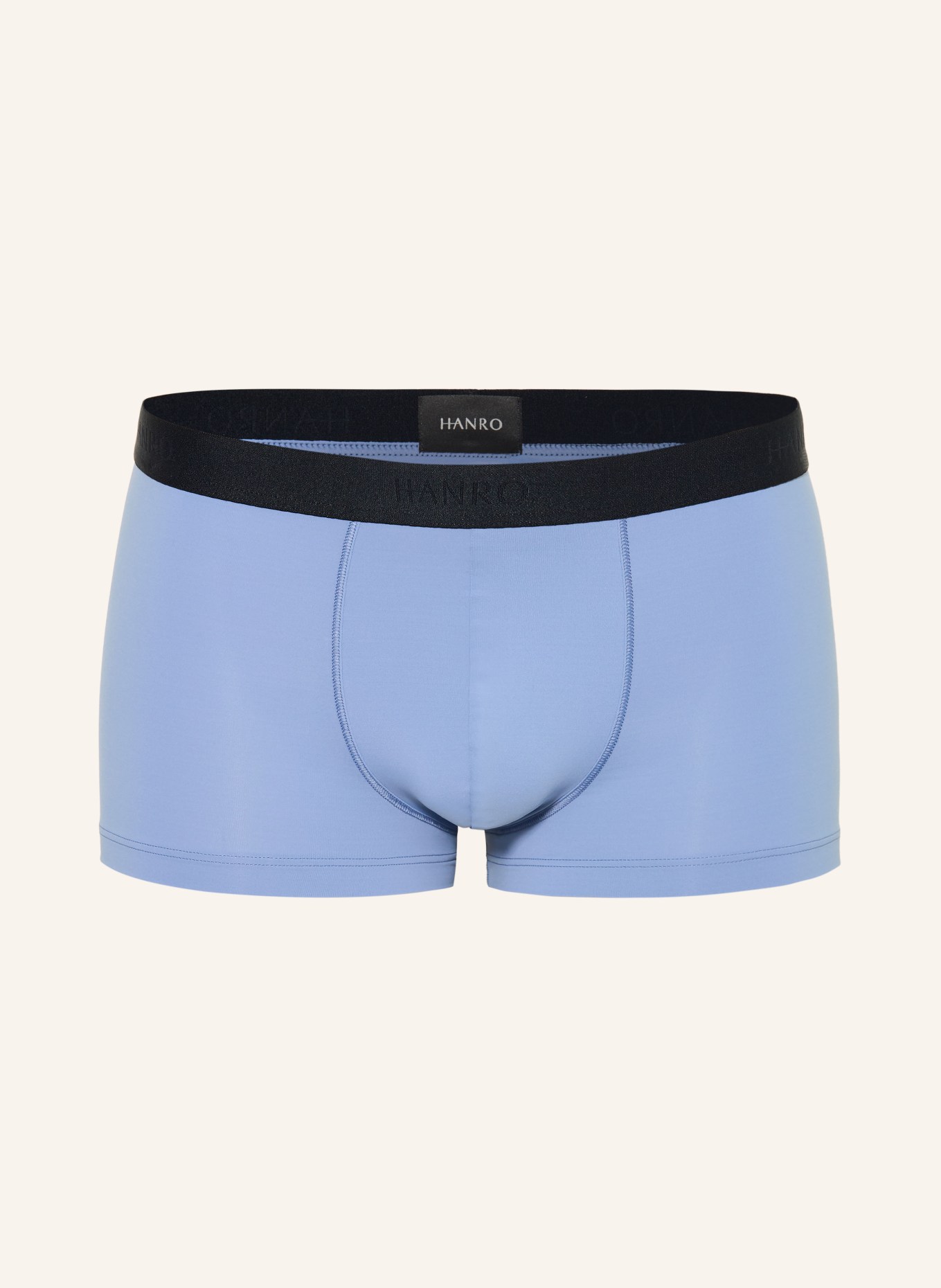 HANRO Boxershorts MICRO TOUCH: BLAUGRAU