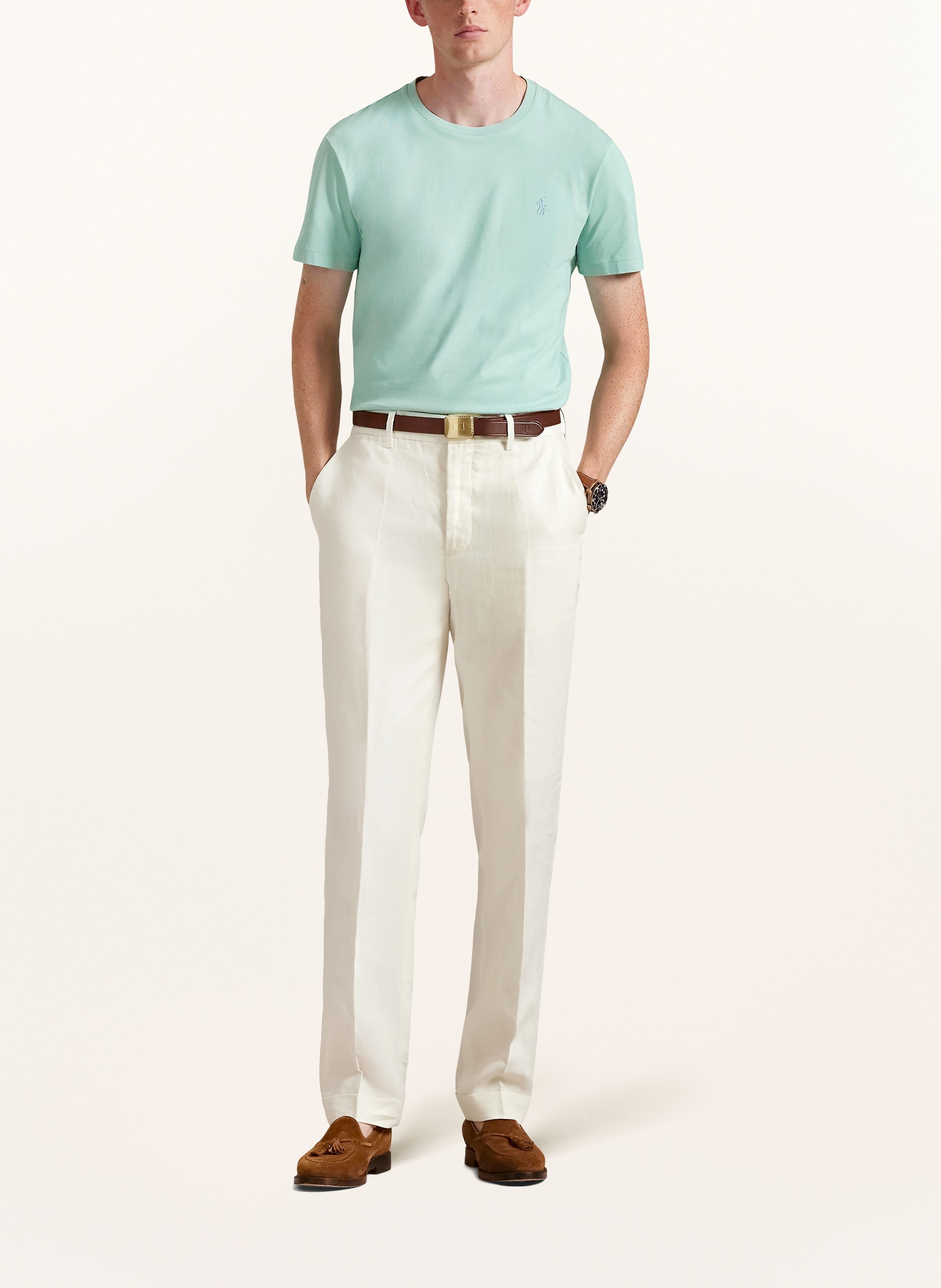 POLO RALPH LAUREN T-shirt: TURQUOISE