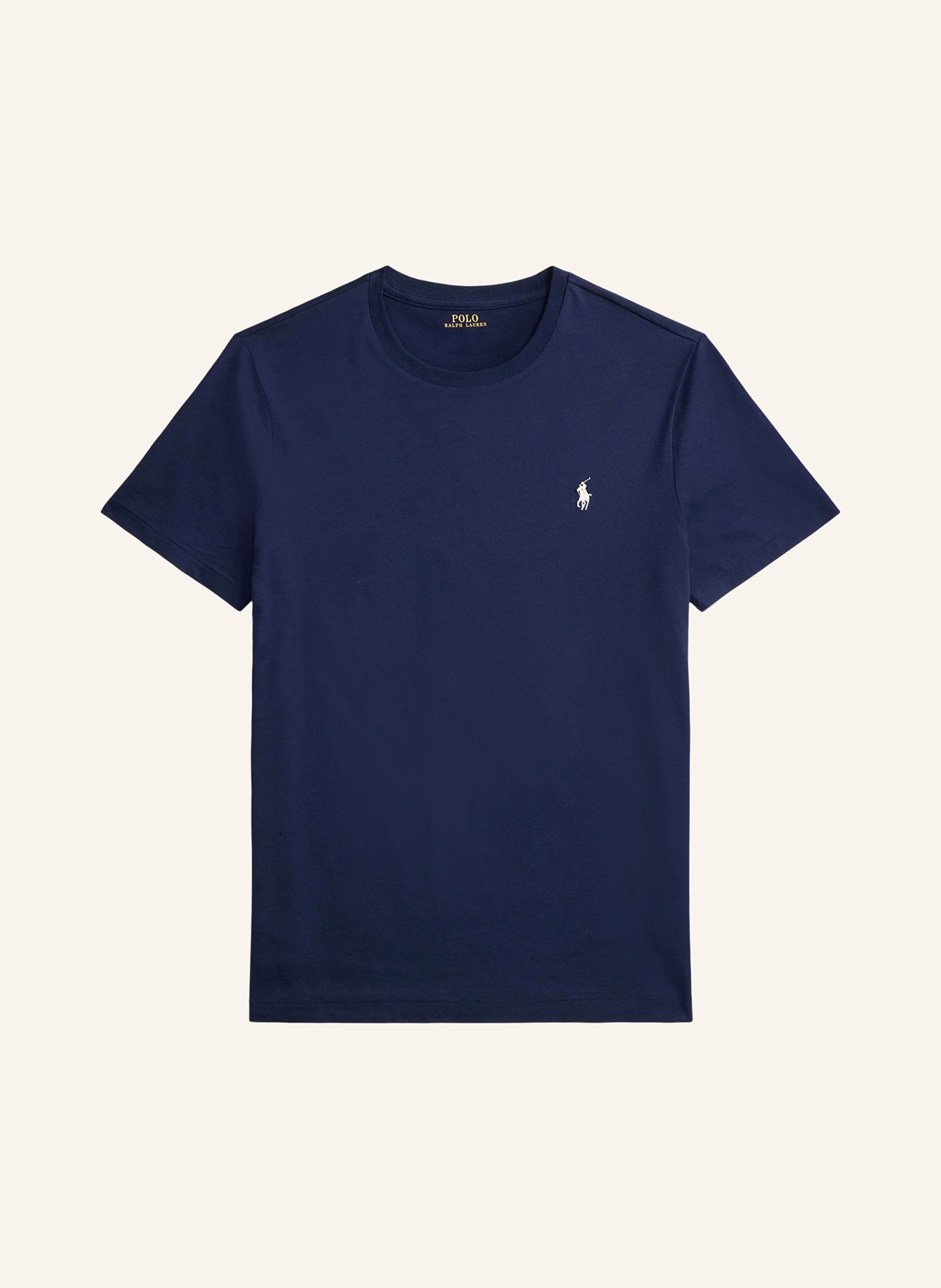 POLO RALPH LAUREN T-shirt: GRANATOWY / BIAŁY