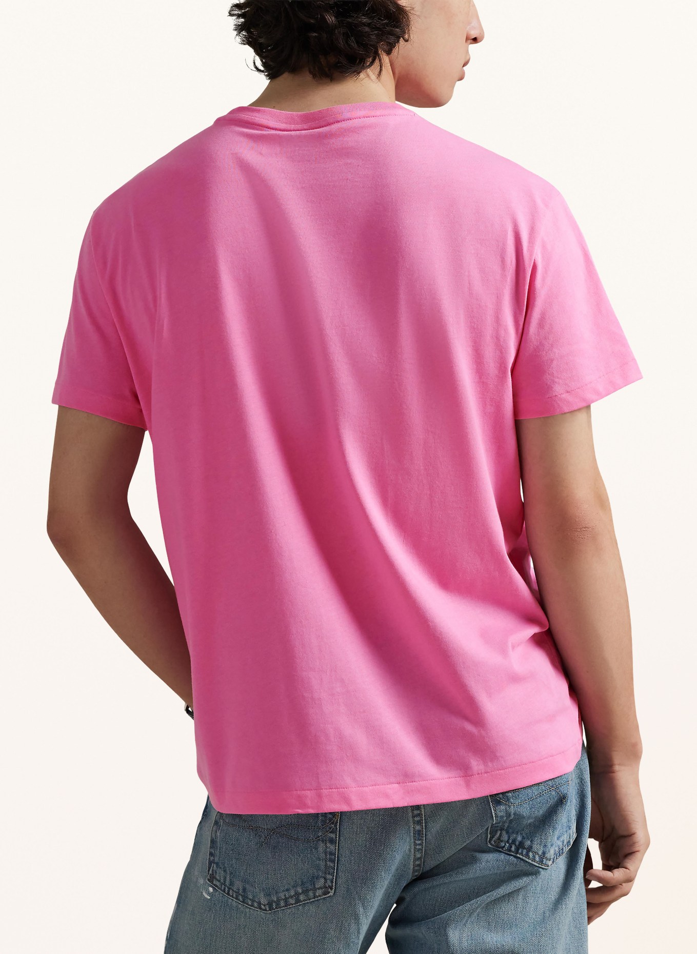 POLO RALPH LAUREN Tričko: RŮŽOVÁ / TYRKYSOVÁ