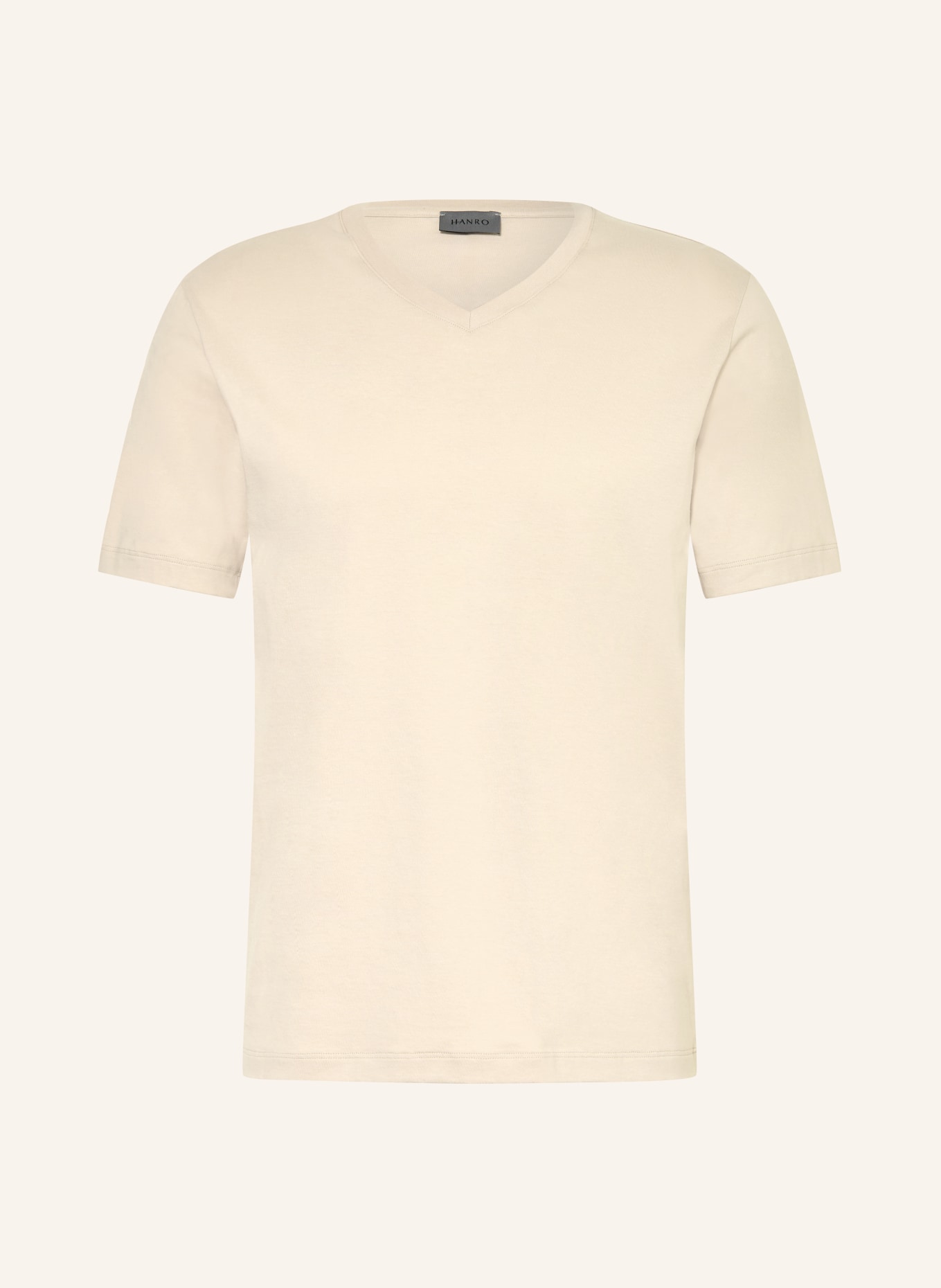 HANRO Pajama shirt LIVING: BEIGE