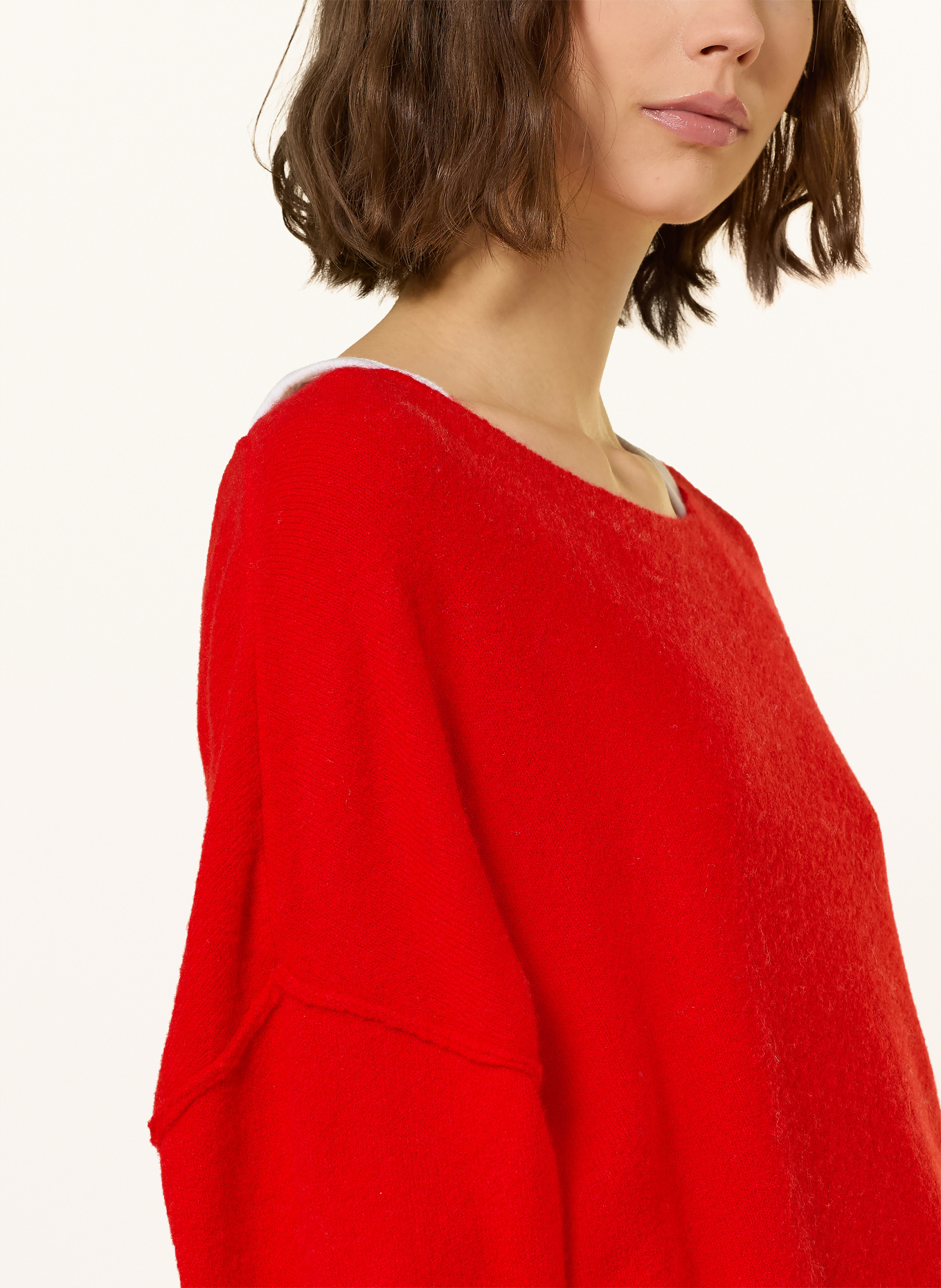 American Vintage Trui DAMSVILLE: ROOD