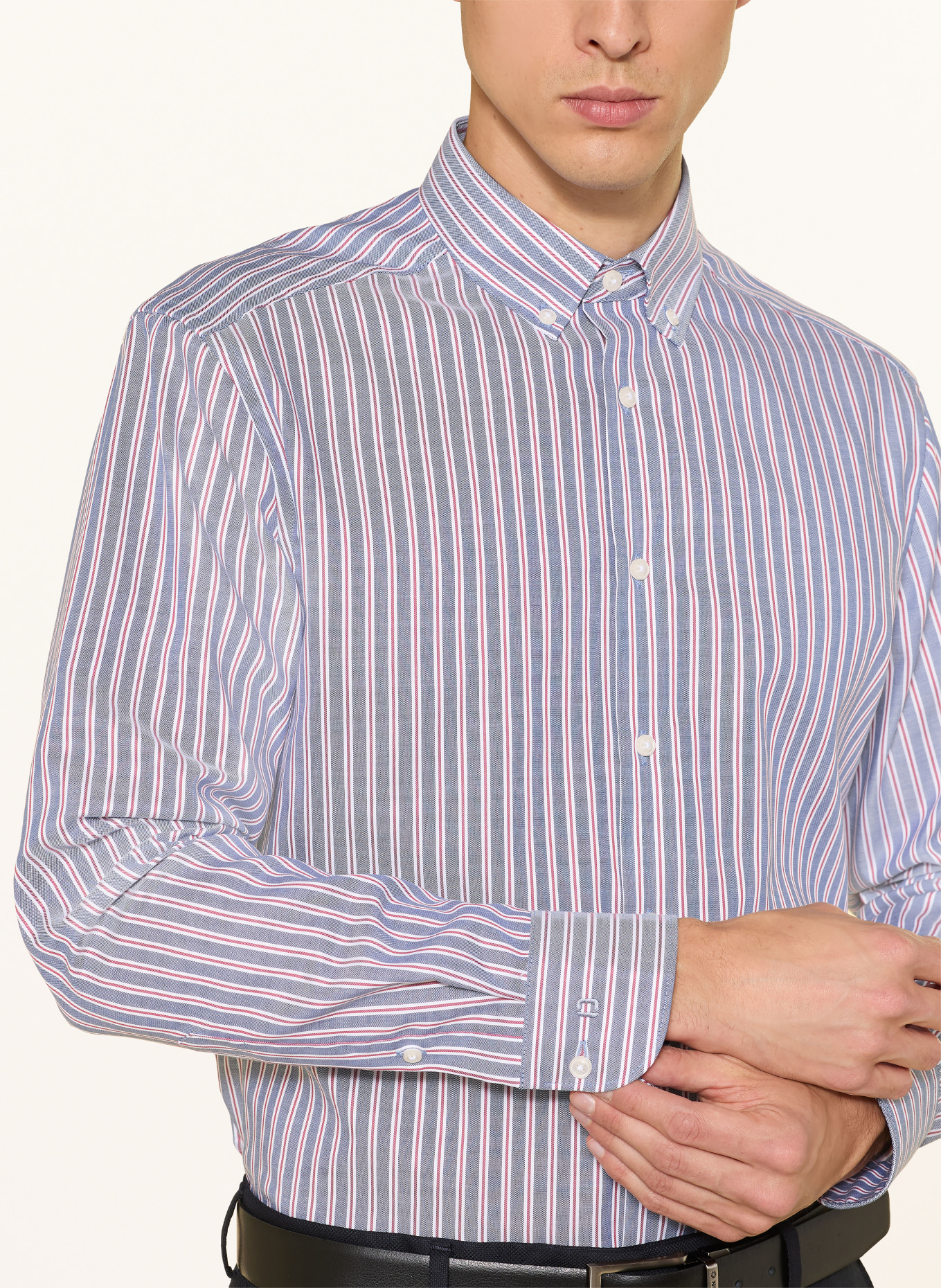 OLYMP Hemd Luxor modern fIt: MARINE