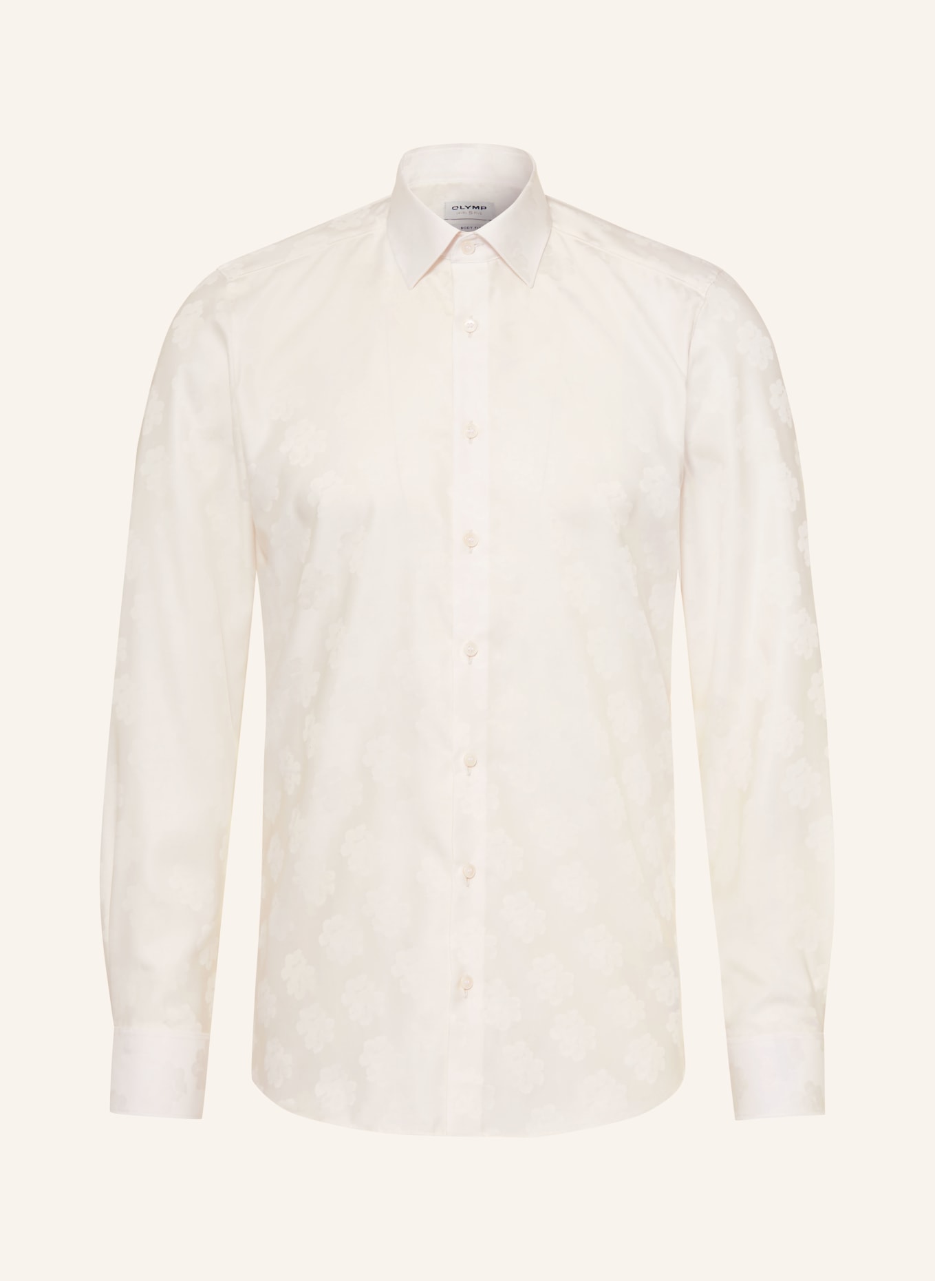 OLYMP Hemd Level Five body fit: CREME