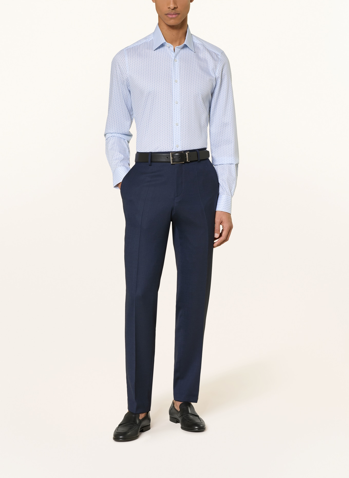 OLYMP Hemd Level Five body fit: HELLBLAU