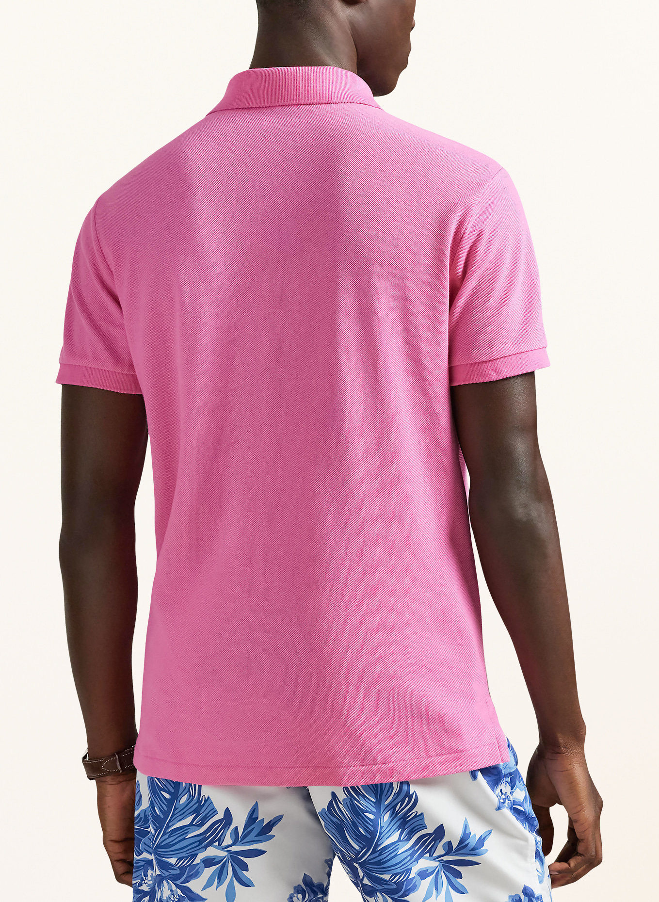 POLO RALPH LAUREN Piqué poloshirt Custom Slim Fit: ROZE