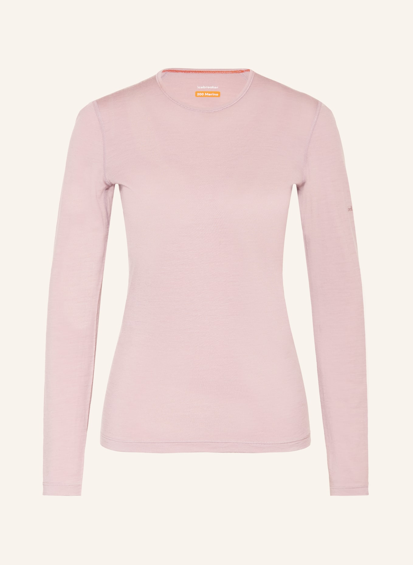 icebreaker Funkční tričko 200 OASIS z merino vlny: RŮŽOVÁ