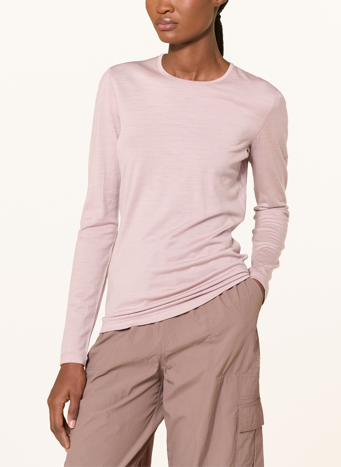 icebreaker Funkční tričko 200 OASIS z merino vlny: RŮŽOVÁ