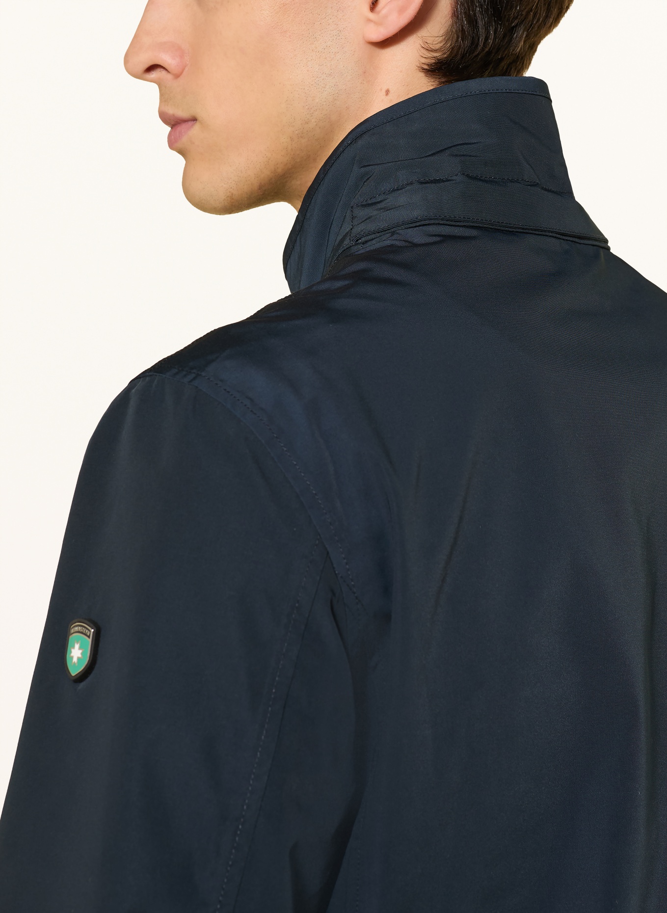 WELLENSTEYN Jacke COLLEGE: DUNKELBLAU / GRÜN / WEISS