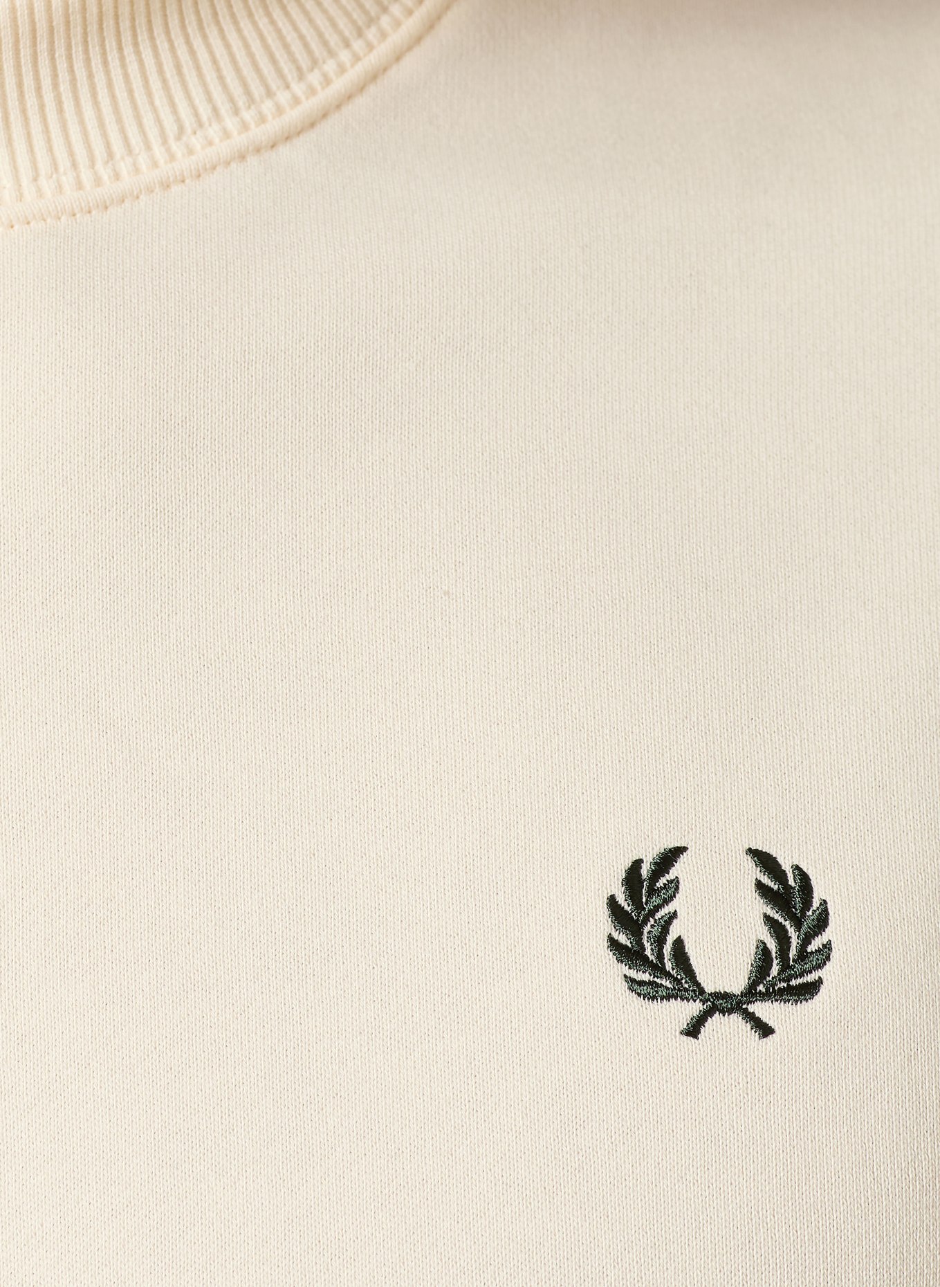 FRED PERRY sweat-shirt: ÉCRU