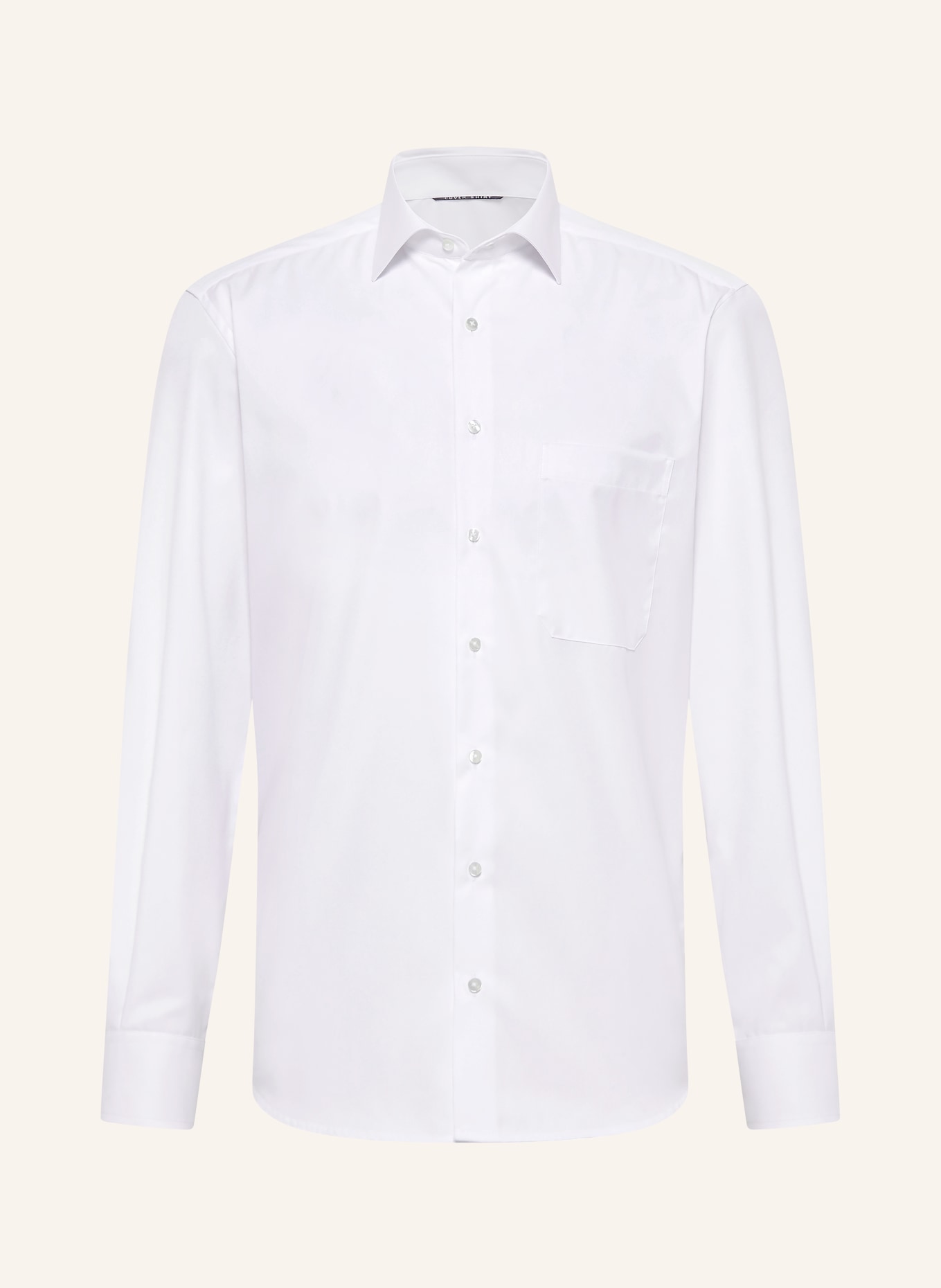 ETERNA Hemd Comfort Fit mit extralangem Arm: WEISS