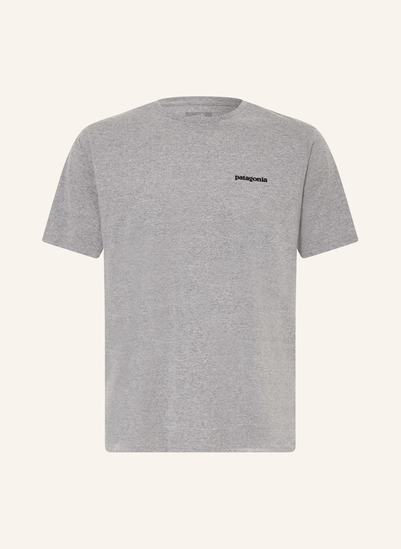 patagonia T-shirt P-6: SZARY