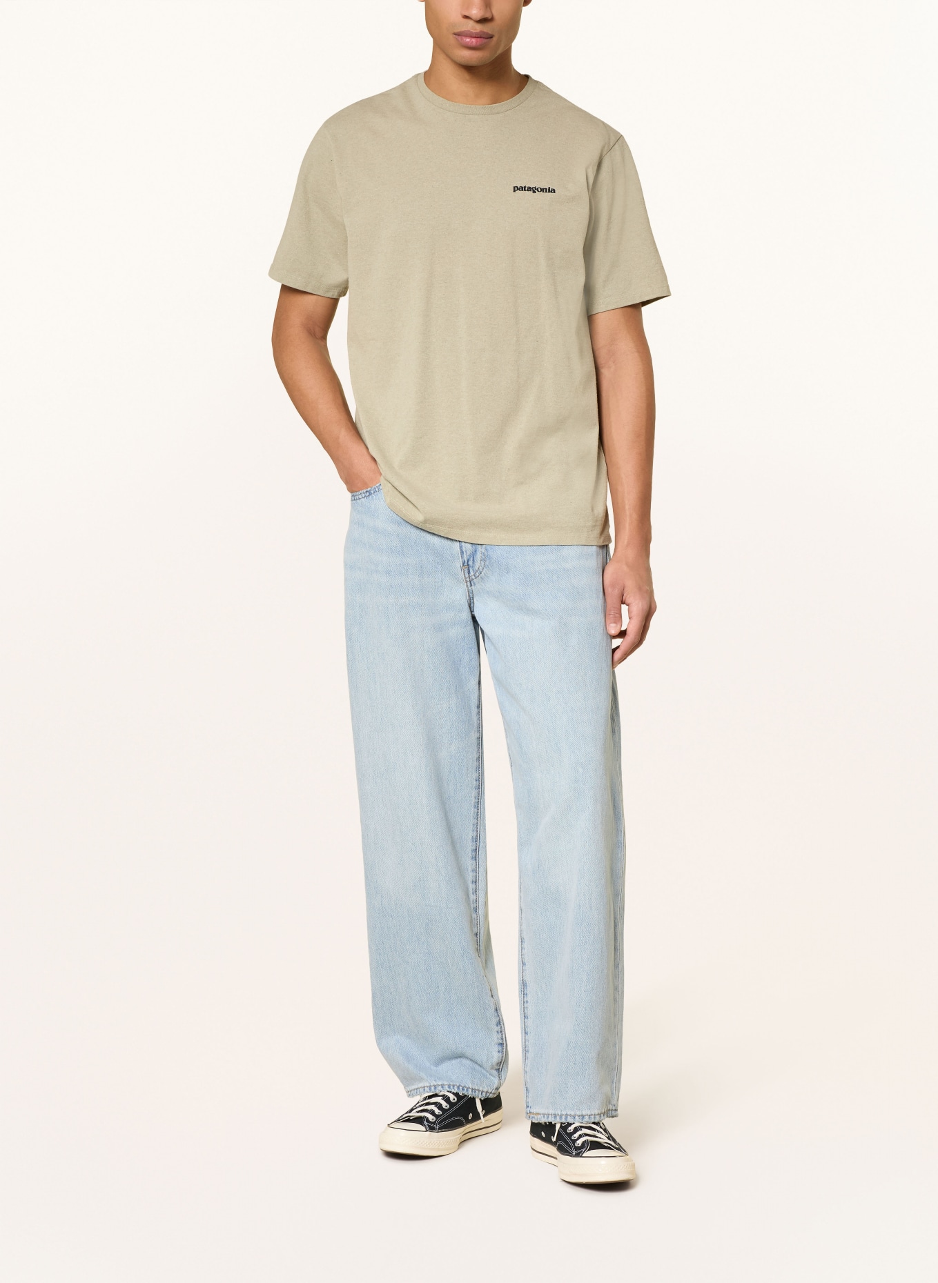 patagonia Tričko P-6: KHAKI