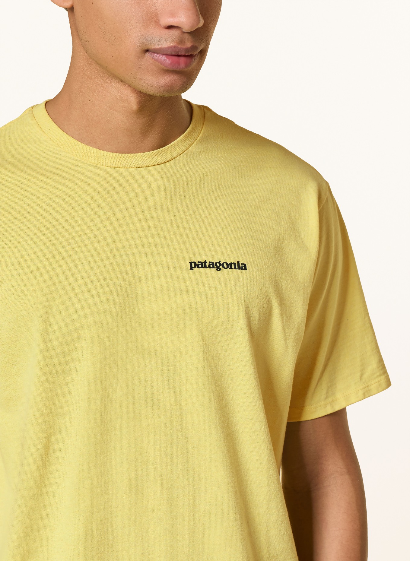patagonia T-shirt P-6: ŻÓŁTY