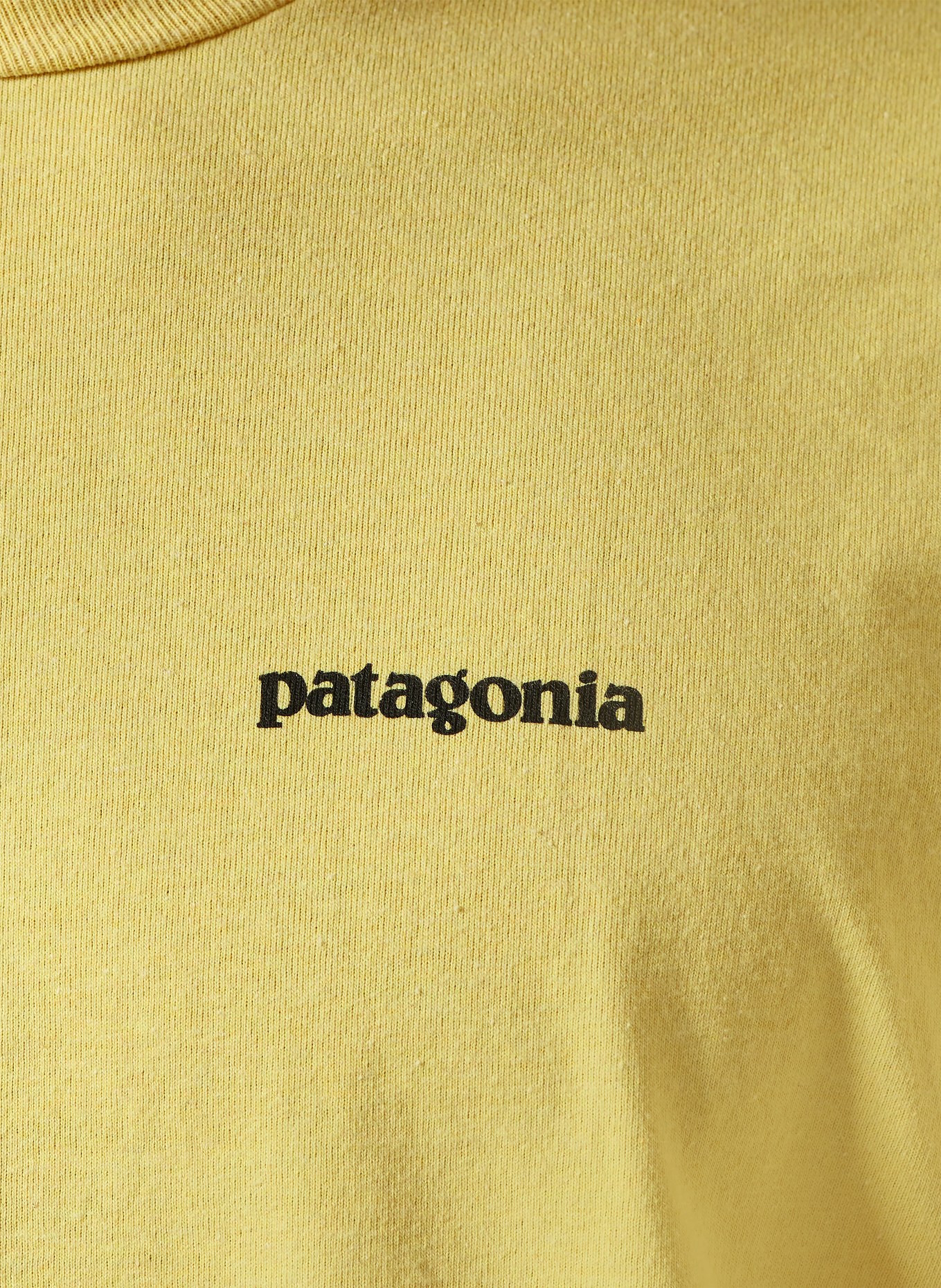patagonia T-shirt P-6: ŻÓŁTY