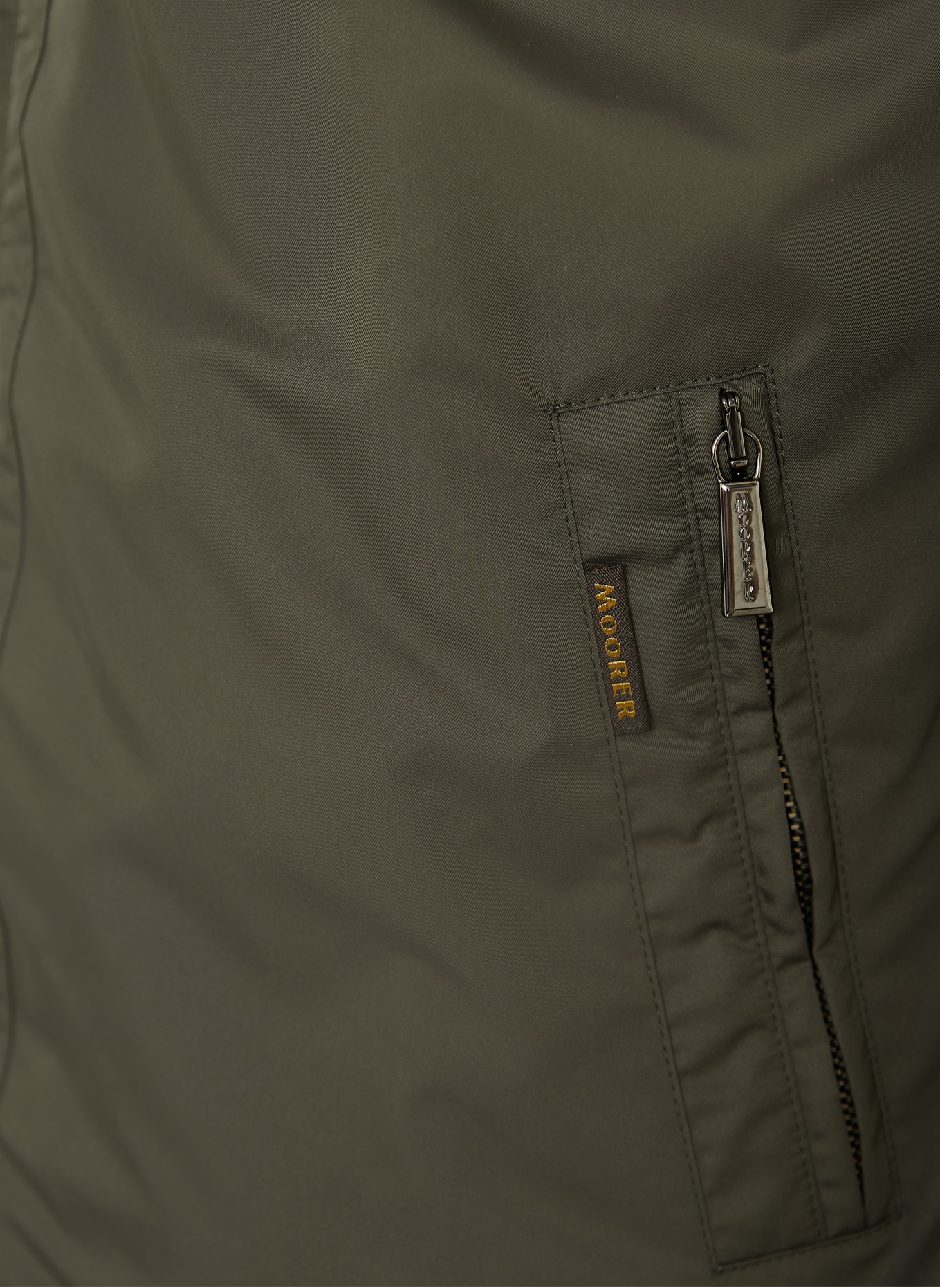 MOORER Blouson: KHAKI