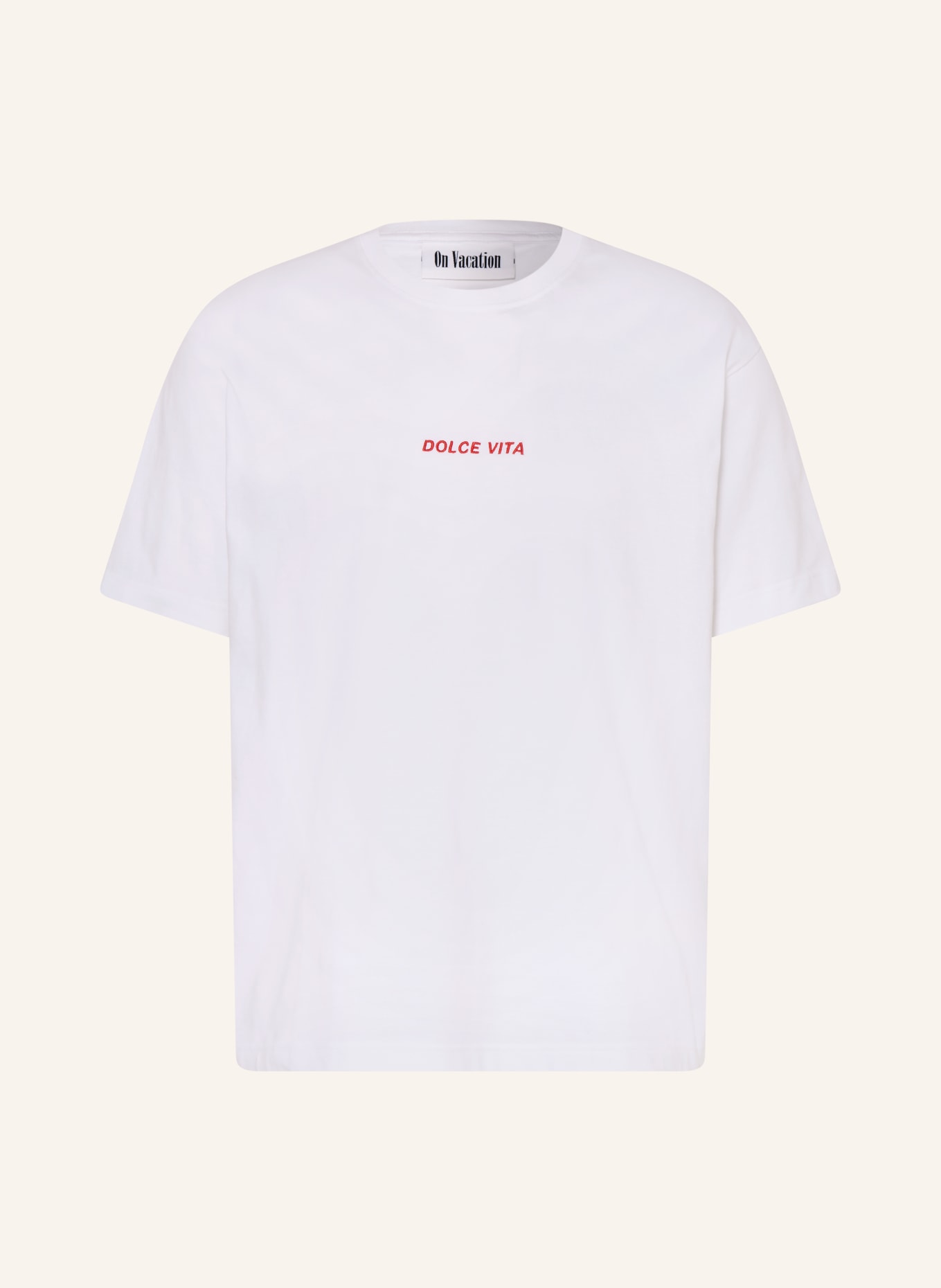 On Vacation T-Shirt: WEISS