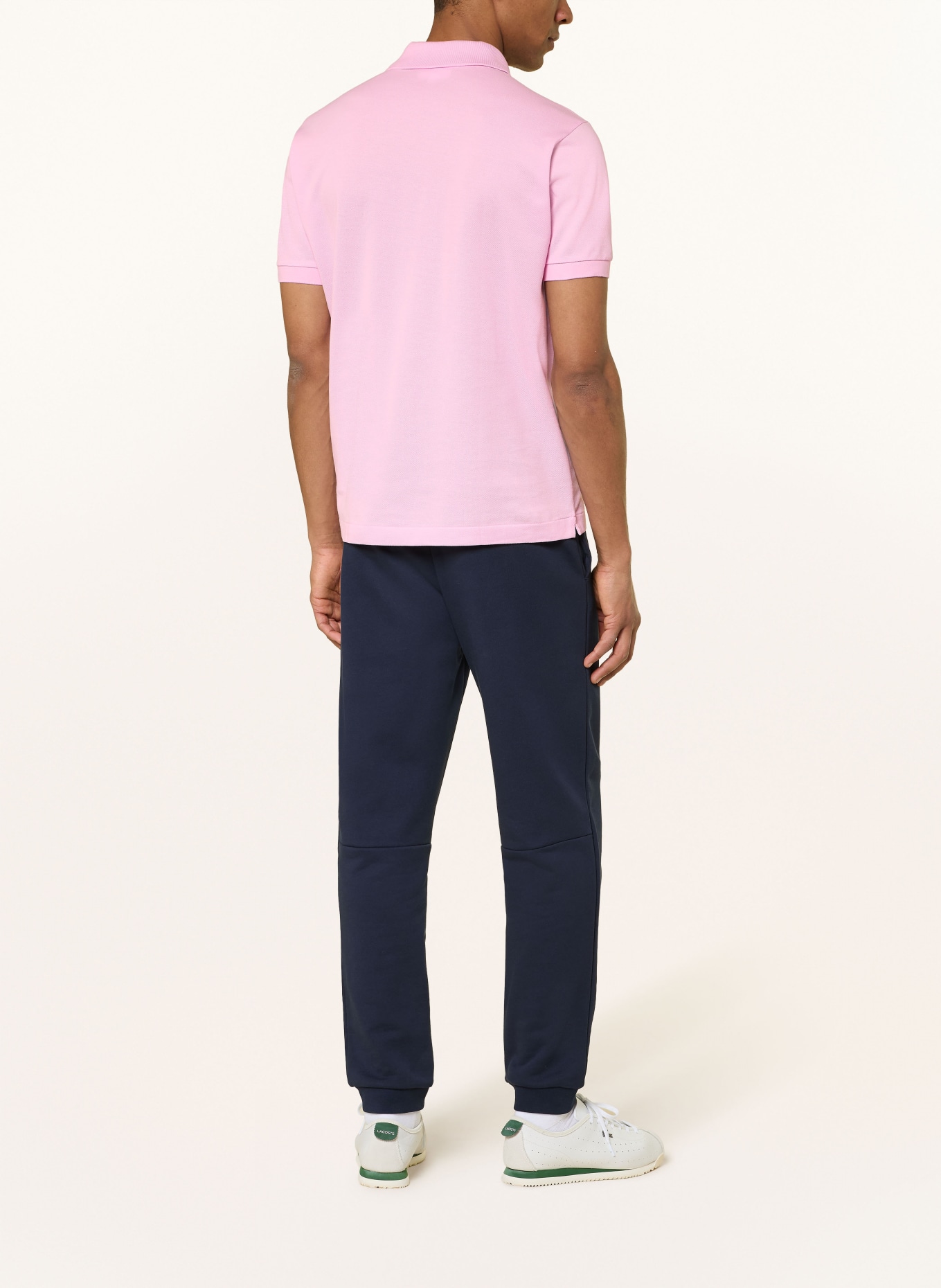 LACOSTE Piqué-Poloshirt Classic Fit: ROSA