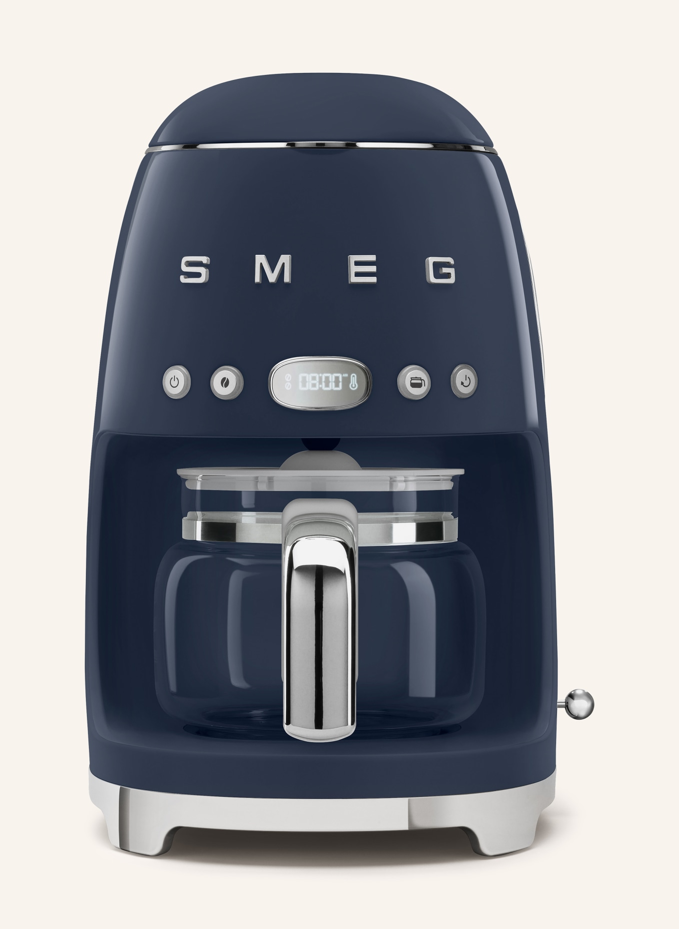 SMEG Przelewowy ekspres do kawy: GRANATOWY