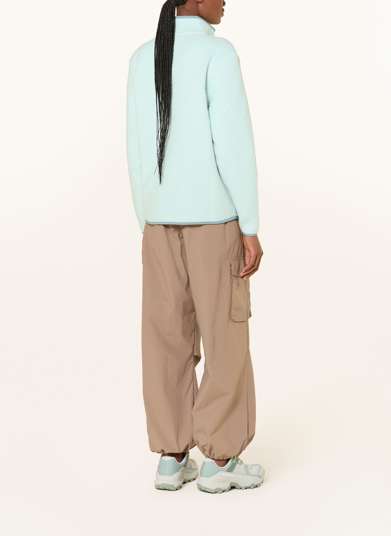 patagonia Fleecová bunda: TYRKYSOVÁ