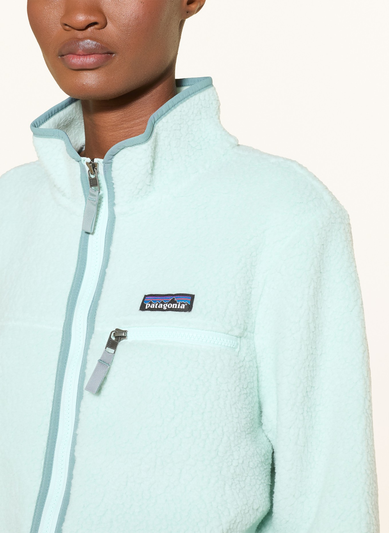 patagonia Fleecová bunda: TYRKYSOVÁ