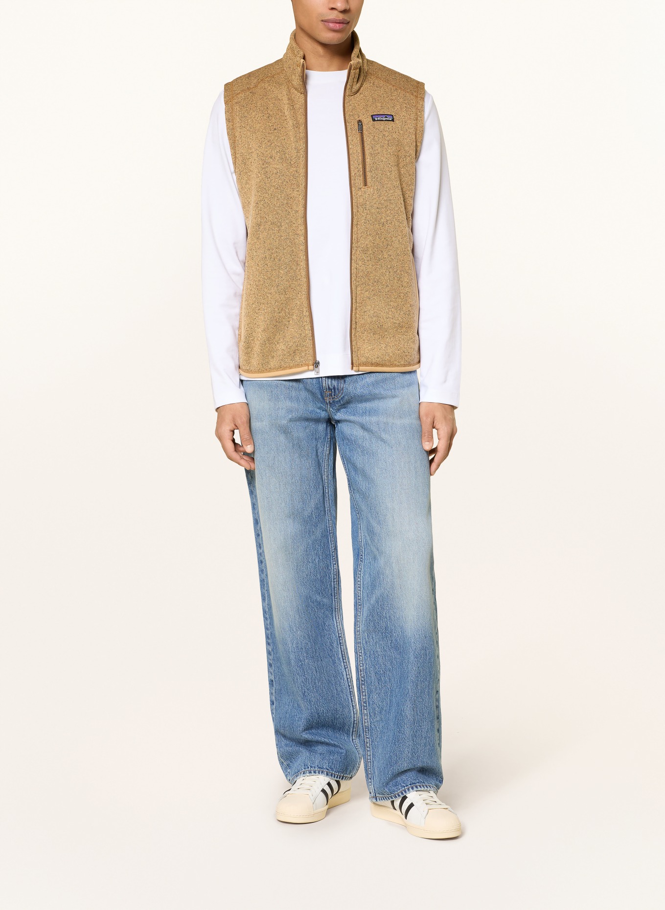 patagonia Pletená fleecová bunda BETTER SWEATER: VELBLOUDÍ