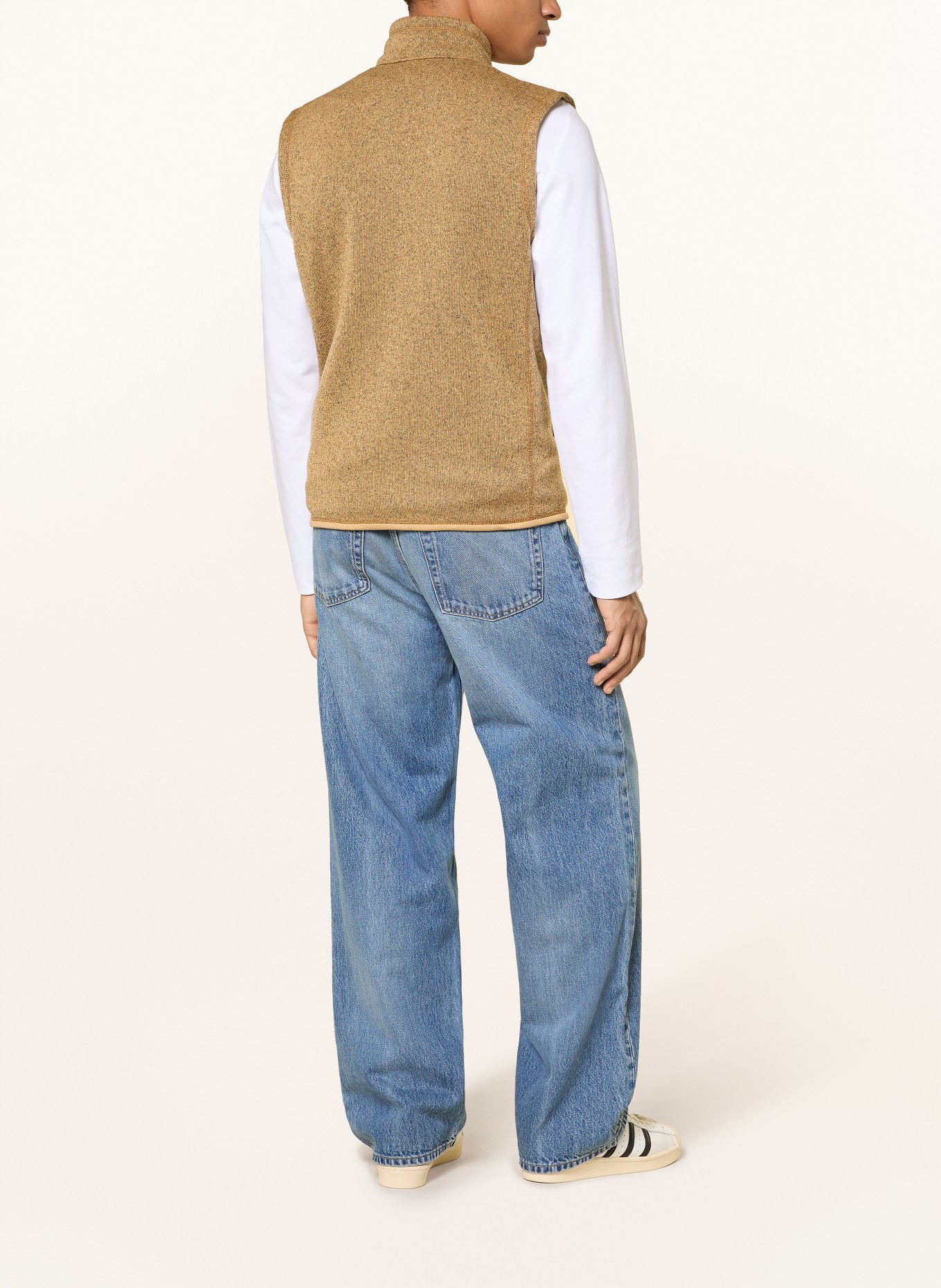 patagonia Pletená fleecová bunda BETTER SWEATER: VELBLOUDÍ