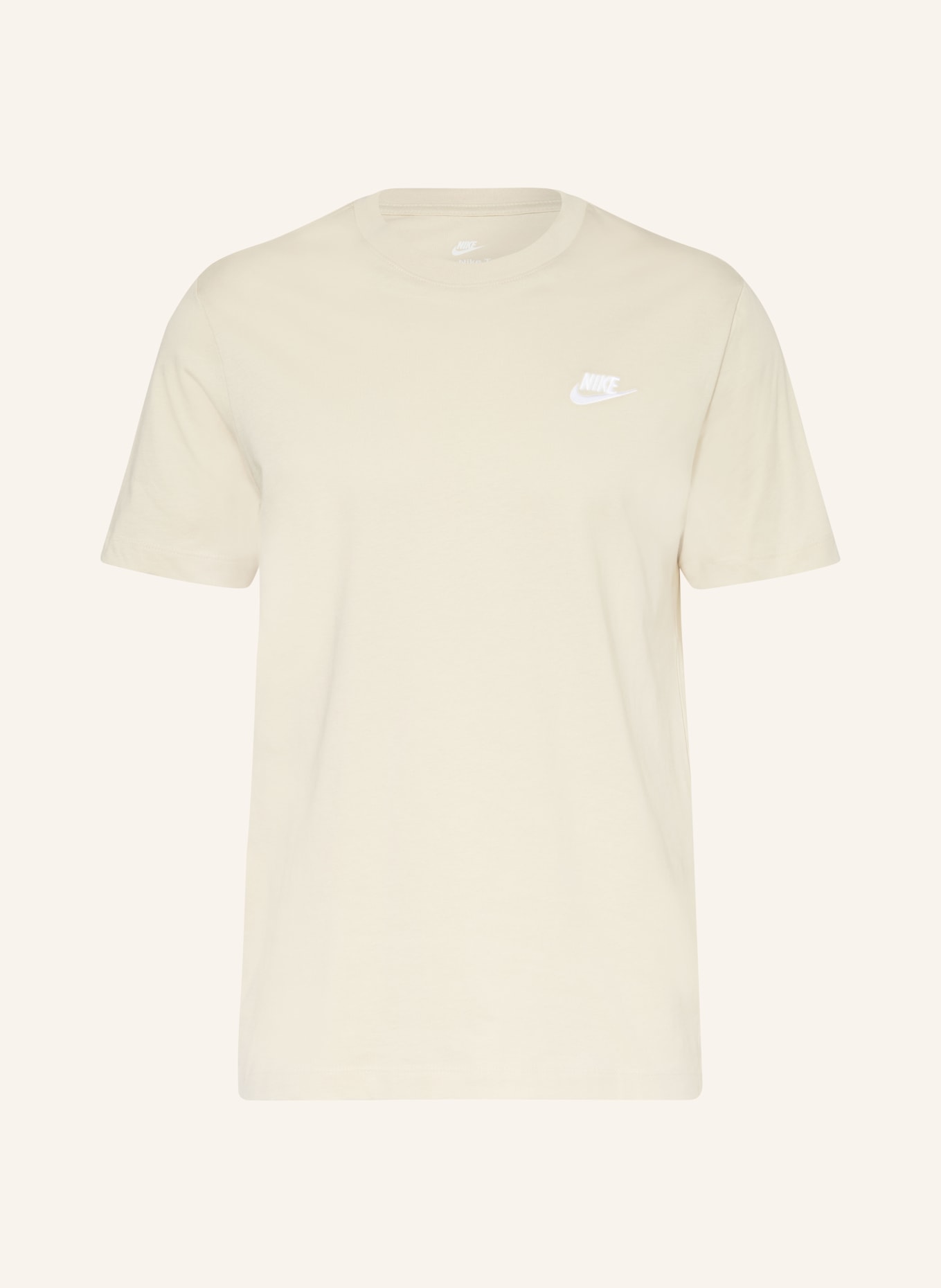 Nike T-Shirt SPORTSWEAR CLUB: BEIGE