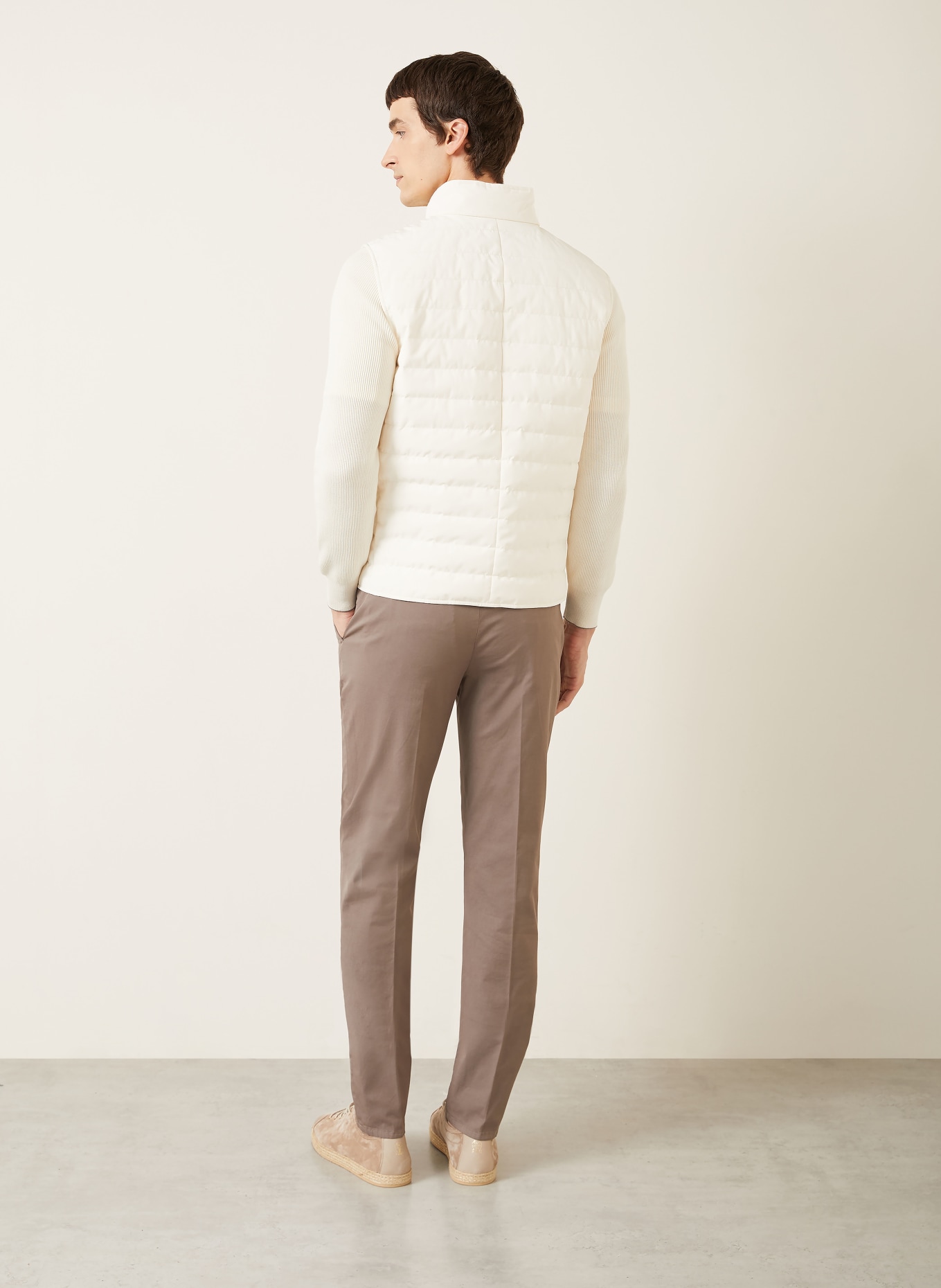 BRUNELLO CUCINELLI Chinos: TAUPE