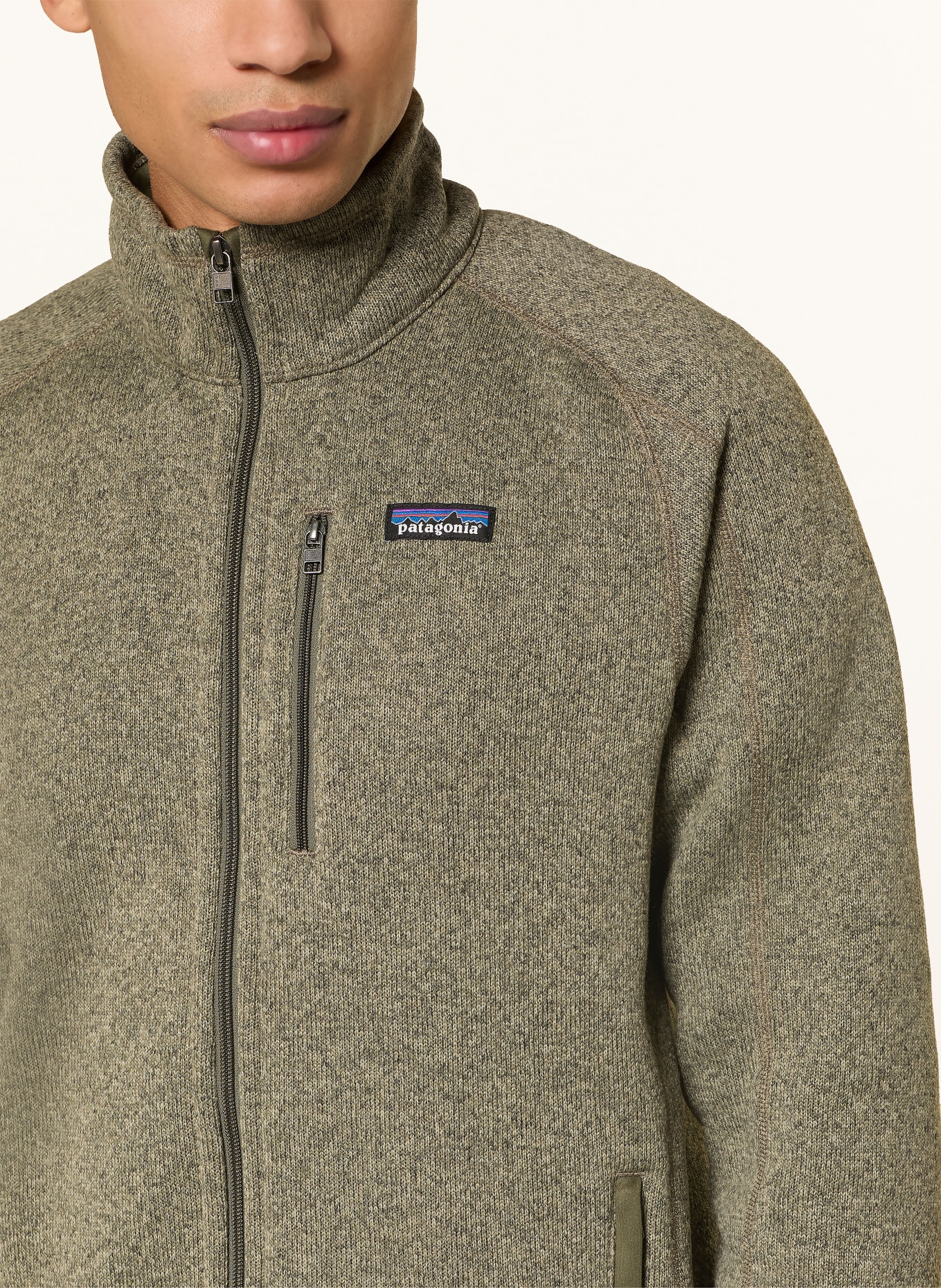 patagonia Gebreide fleecejas BETTER SWEATER™: KAKI