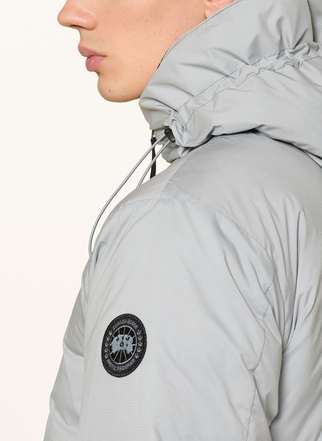 CANADA GOOSE Daunenjacke LODGE: HELLGRAU