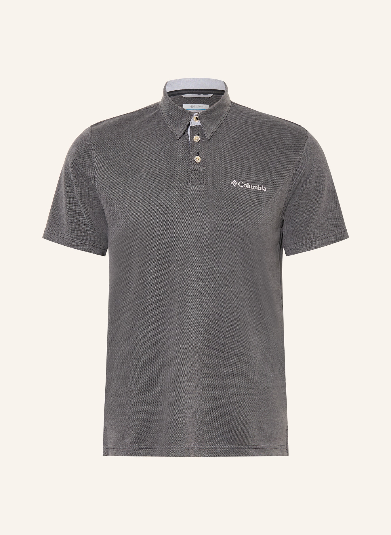 Columbia Polo en jersey NELSON POINT™: GRIS FONCÉ