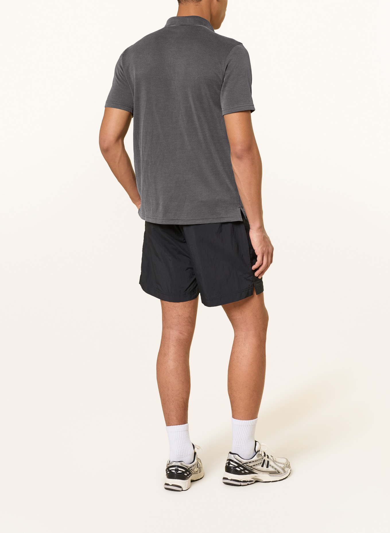 Columbia Polo en jersey NELSON POINT™: GRIS FONCÉ