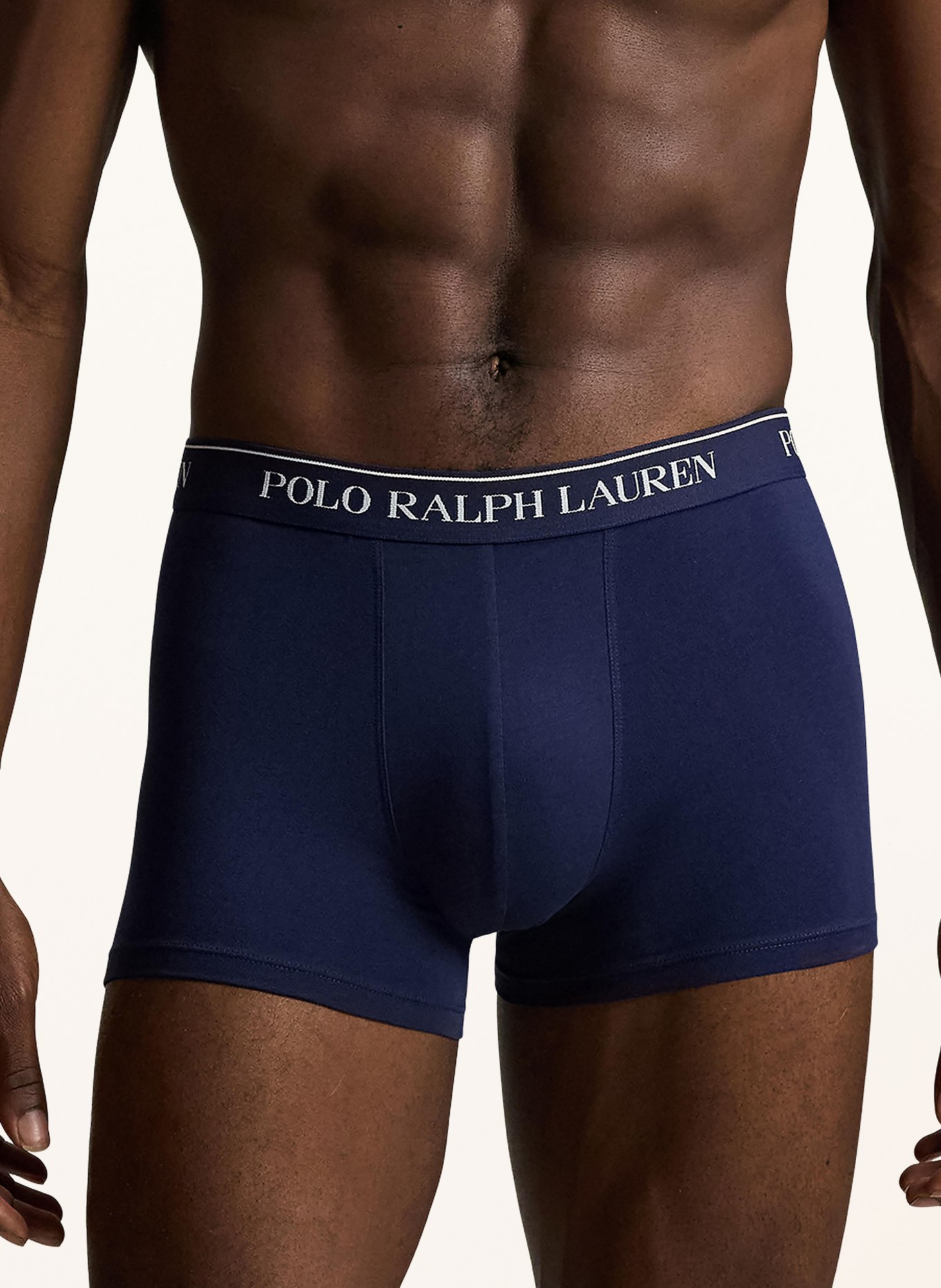 POLO RALPH LAUREN Lot de 3 boxers: BLEU / ROSE / BLEU FONCÉ