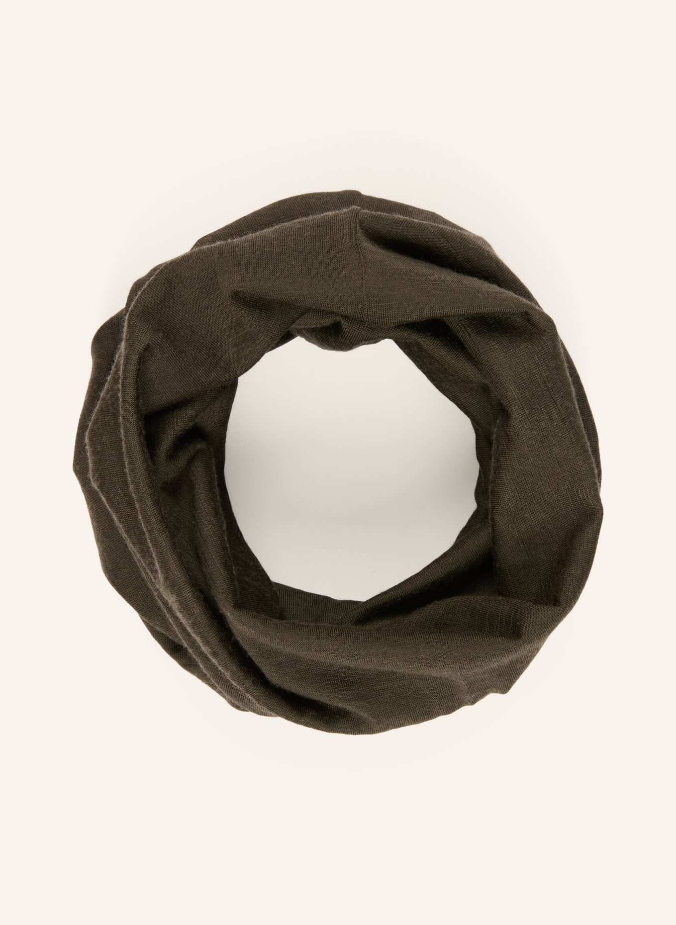 icebreaker Multifunktionstuch FLEXI CHUTE aus Merinowolle: DUNKELGRÜN