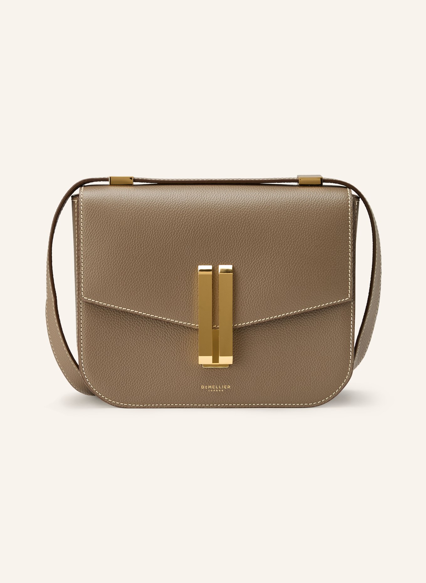 DEMELLIER Shoulder bag VANCOUVER: TAUPE