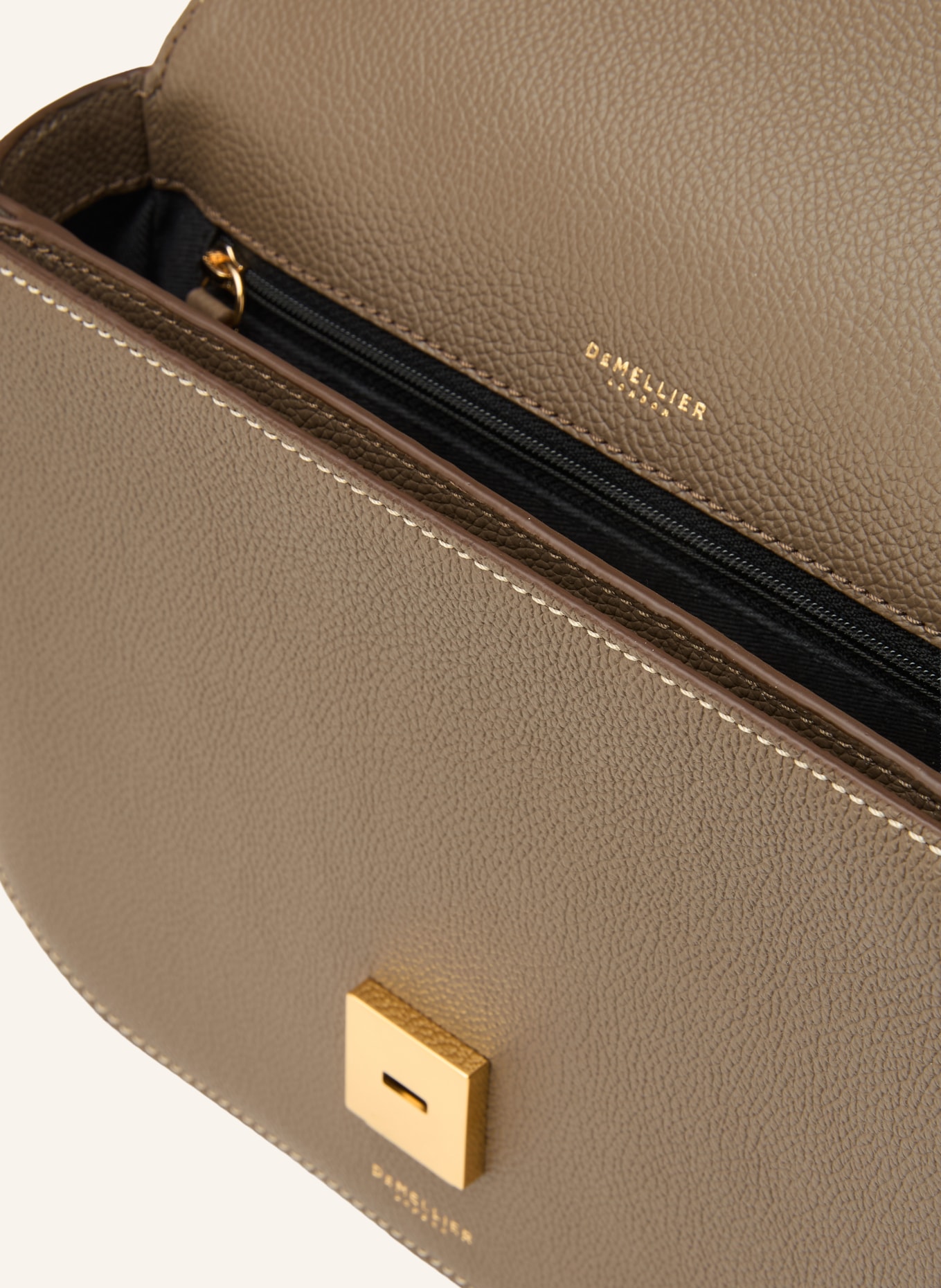 DEMELLIER Shoulder bag VANCOUVER: TAUPE