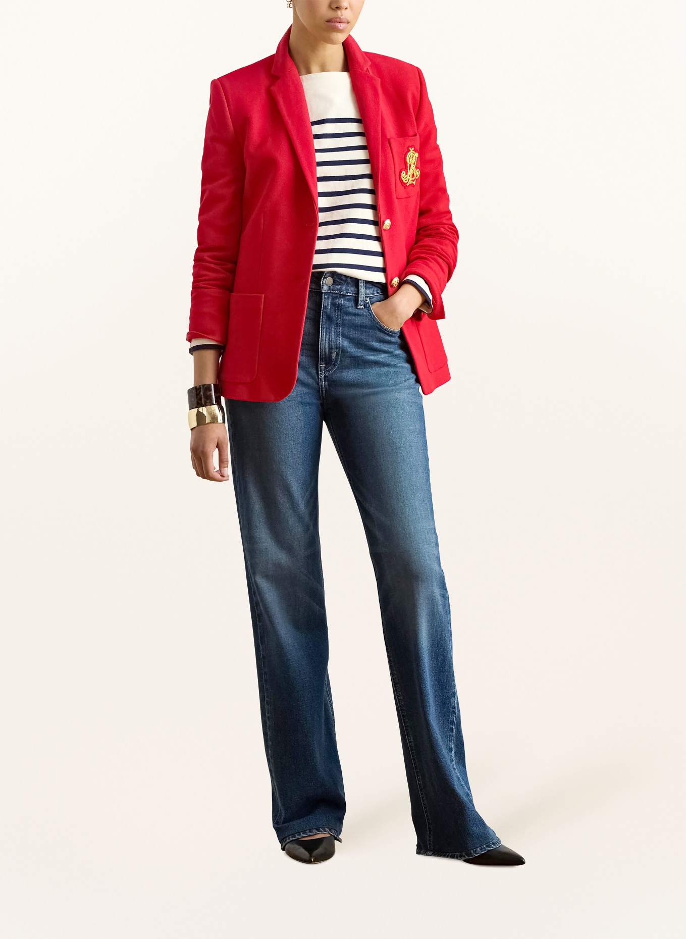 LAUREN RALPH LAUREN Blejzr ANFISA: ČERVENÁ