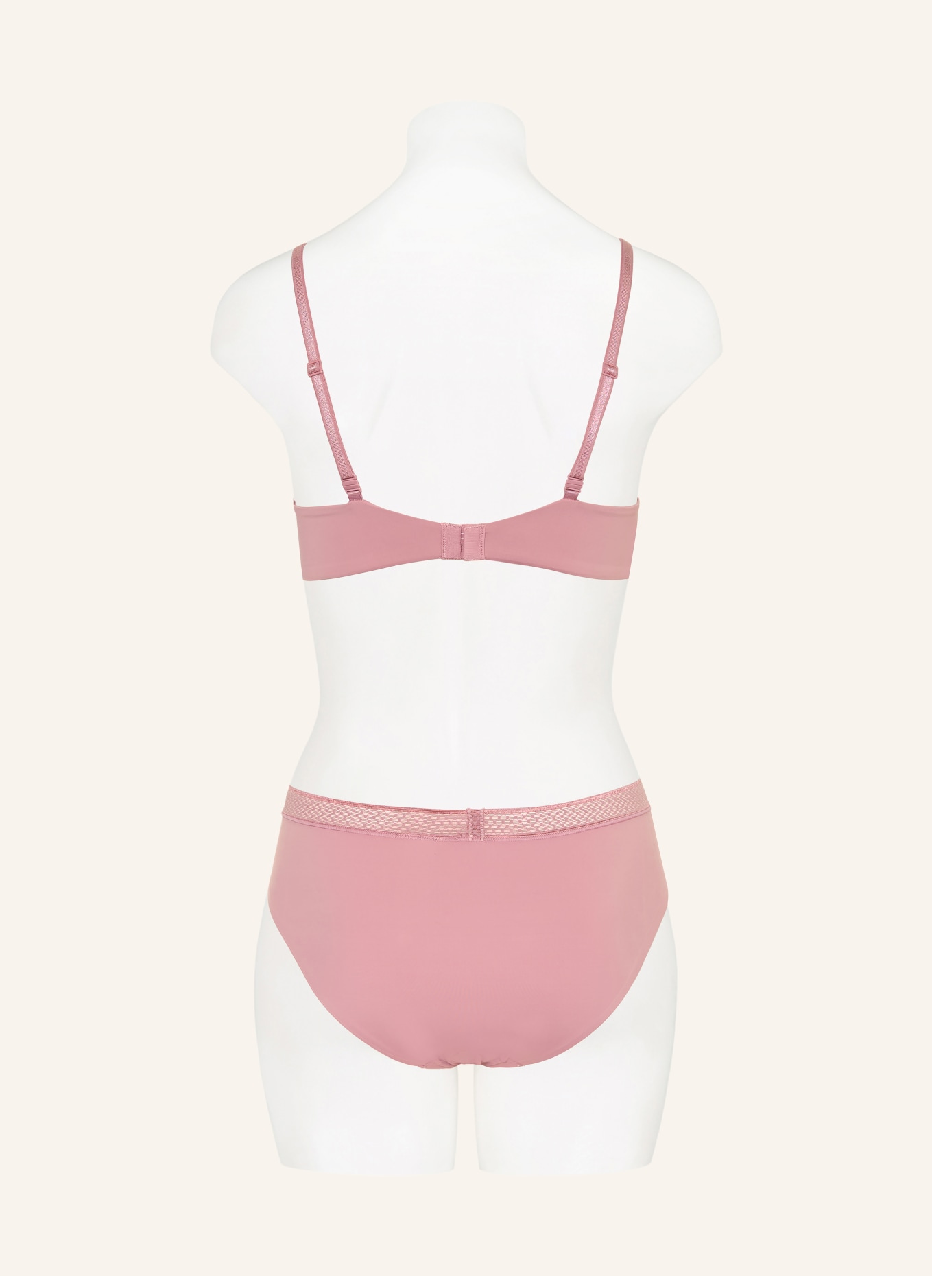 Calvin Klein Push-up podprsenka SEDUCTIVE COMFORT: STARORŮŽOVÁ