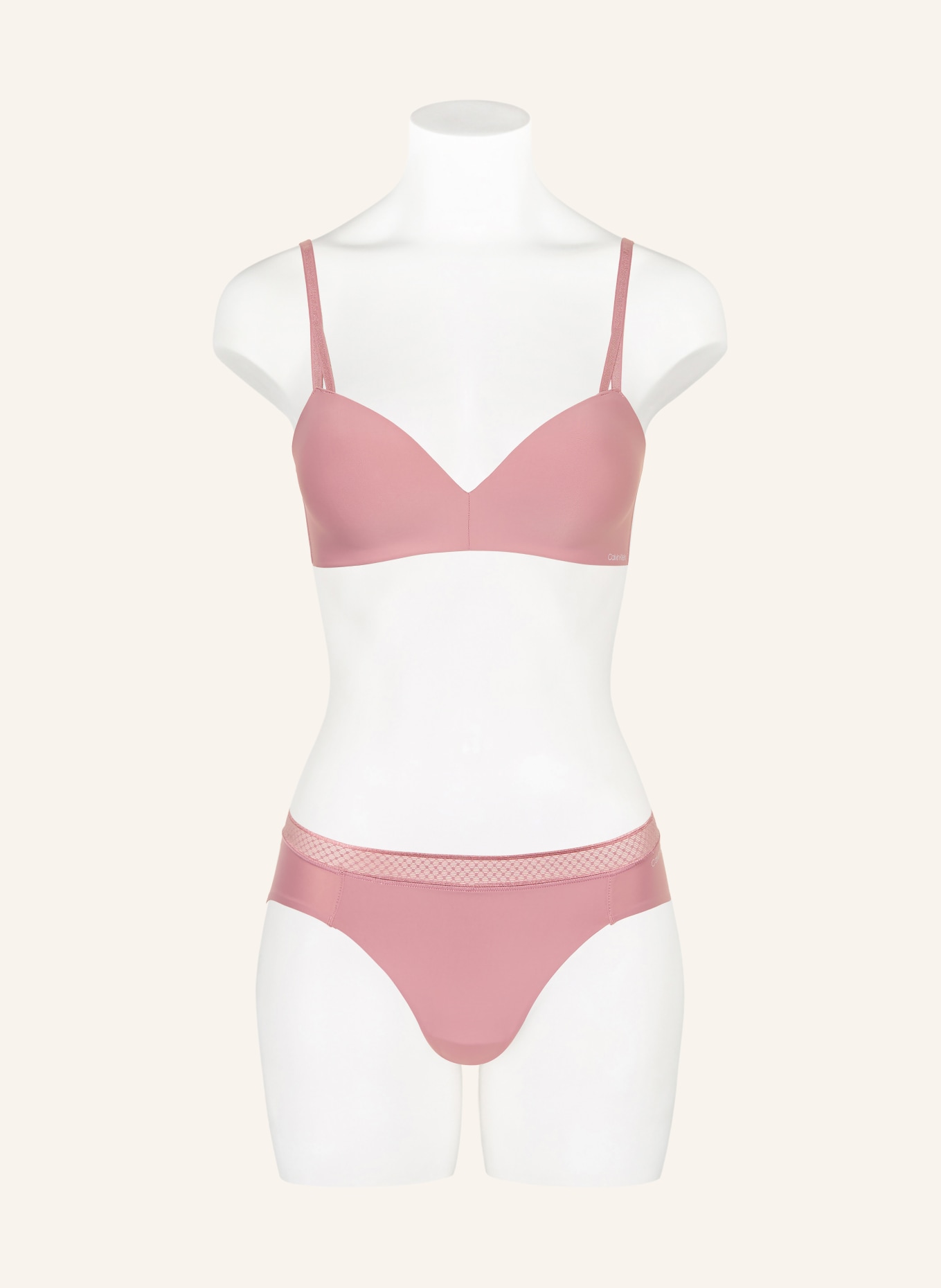 Calvin Klein Kalhotky SEDUCTIVE COMFORT: STARORŮŽOVÁ