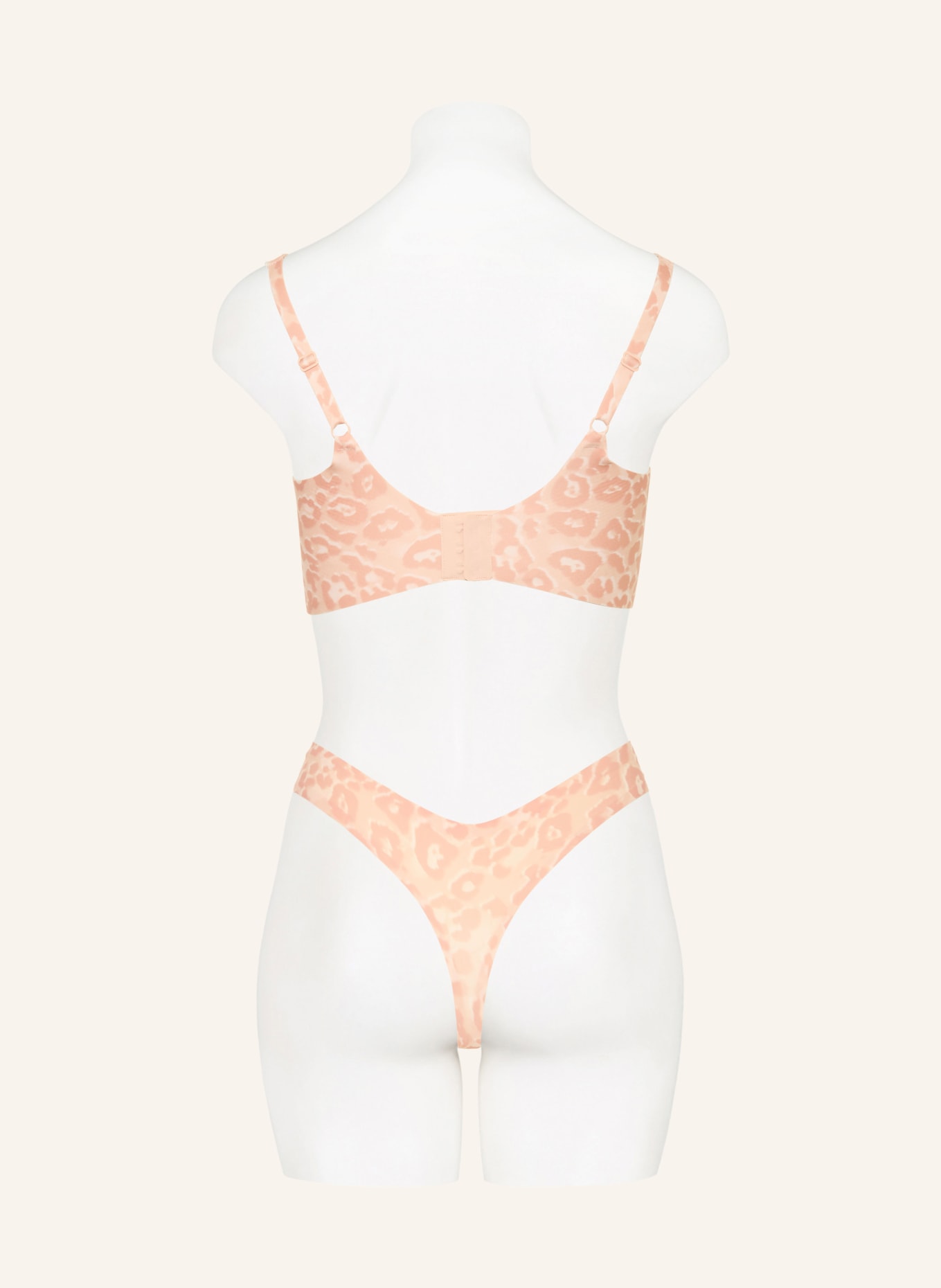 CHANTELLE String SOFTSTRETCH: BEIGE / ROSE CLAIR