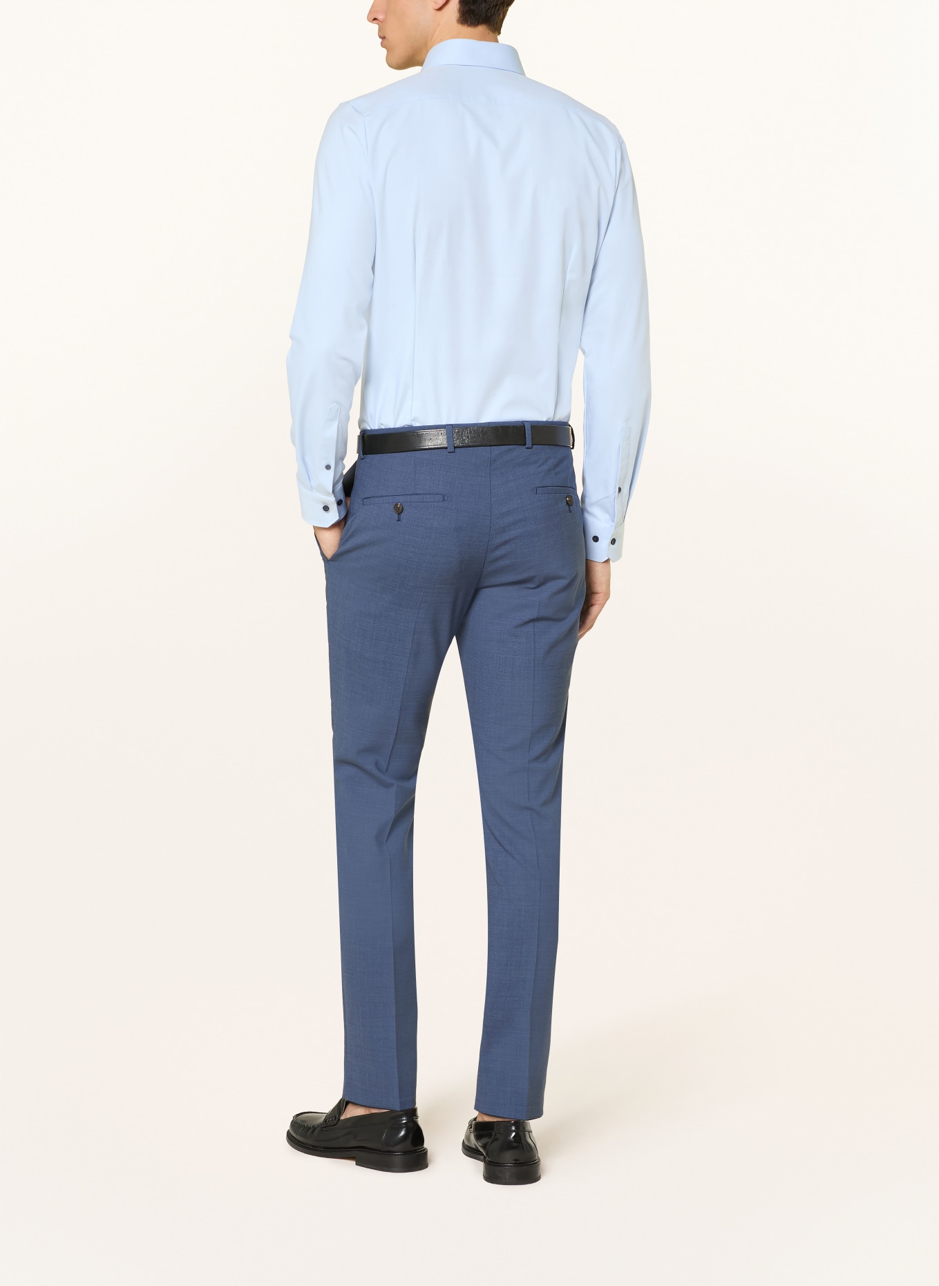 OLYMP Hemd No. Six 24/Seven super slim: HELLBLAU