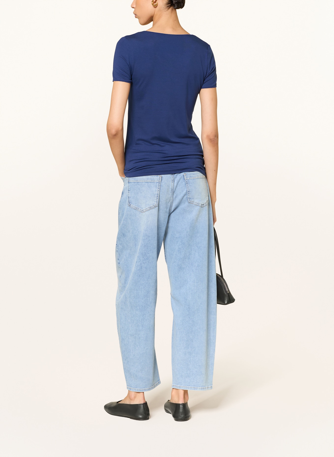 MAJESTIC FILATURES T-shirt: BLUE