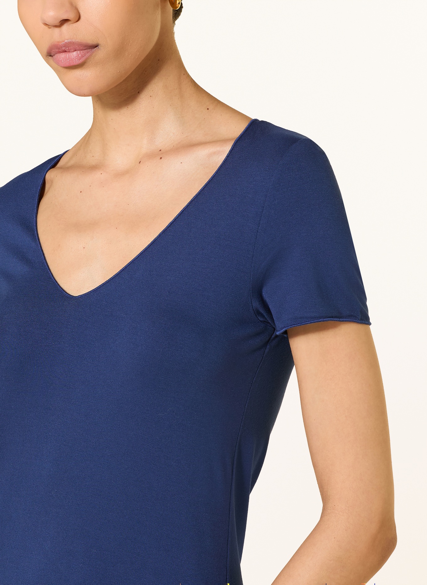 MAJESTIC FILATURES T-shirt: BLUE