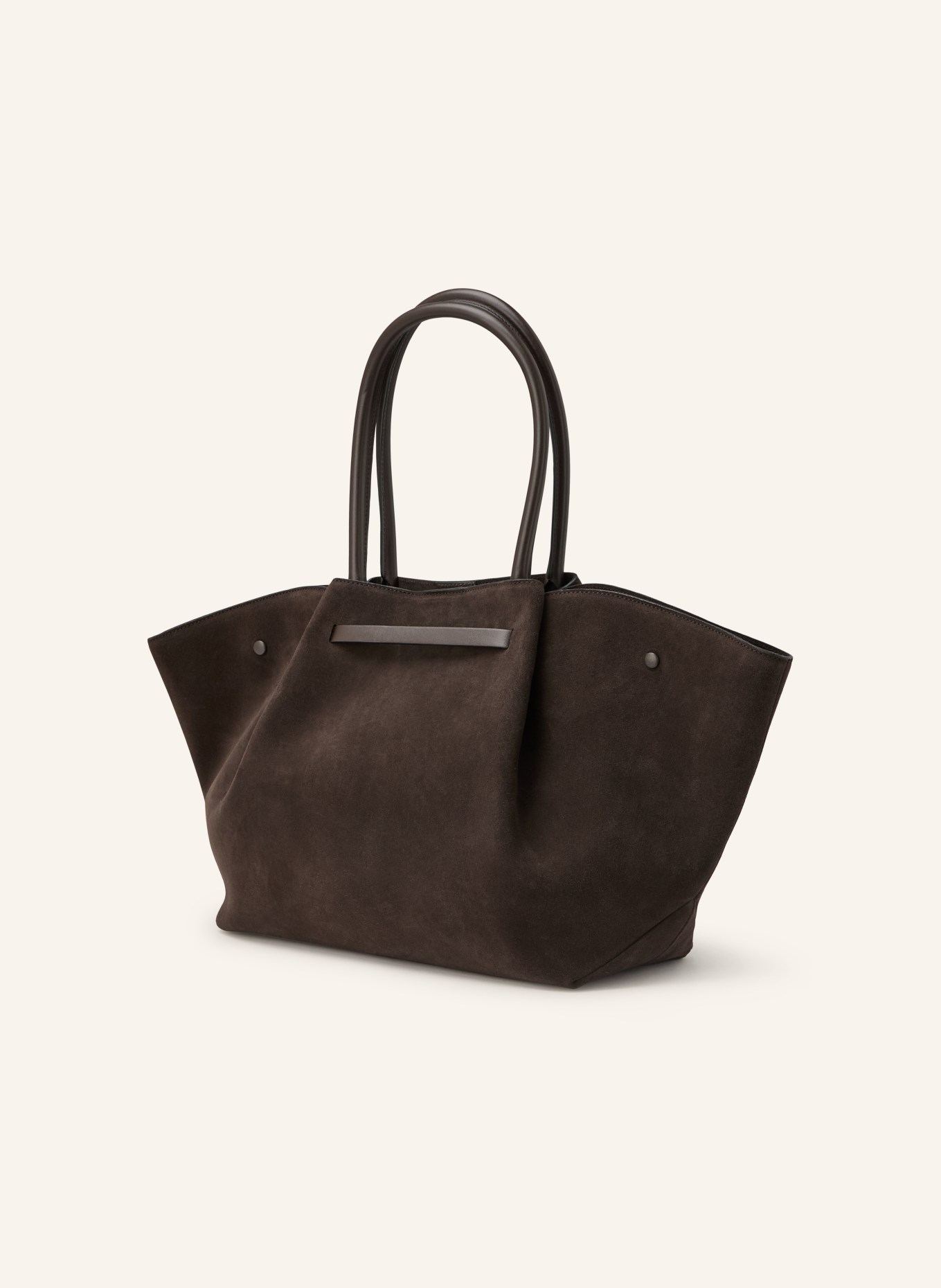 DEMELLIER Shopper NEW YORK LARGE: DARK BROWN